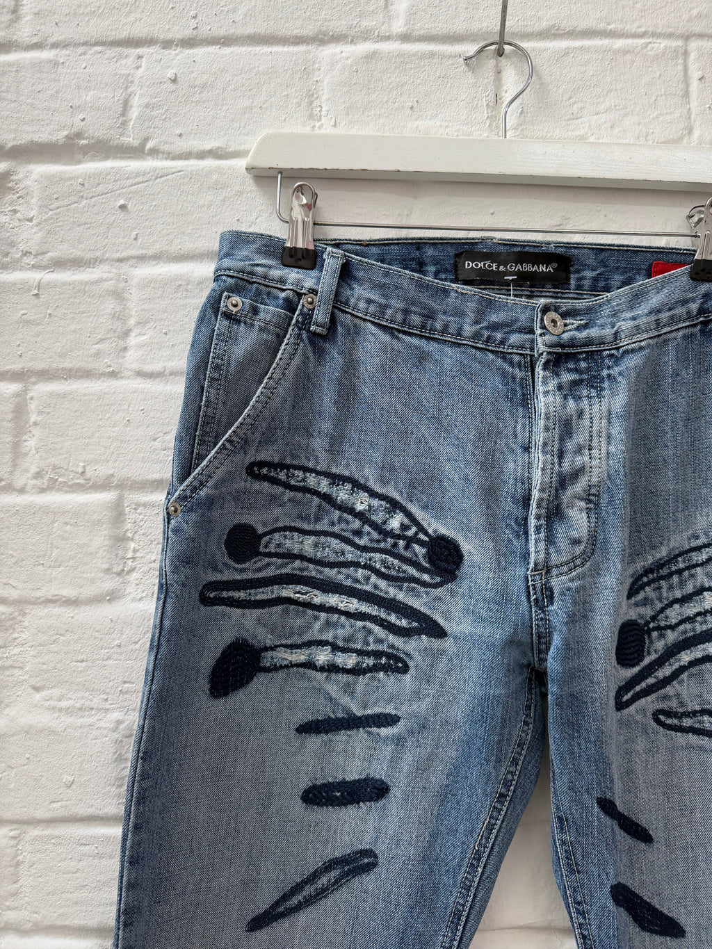 Vintage stitched Dolce & Gabbana Jeans (L)