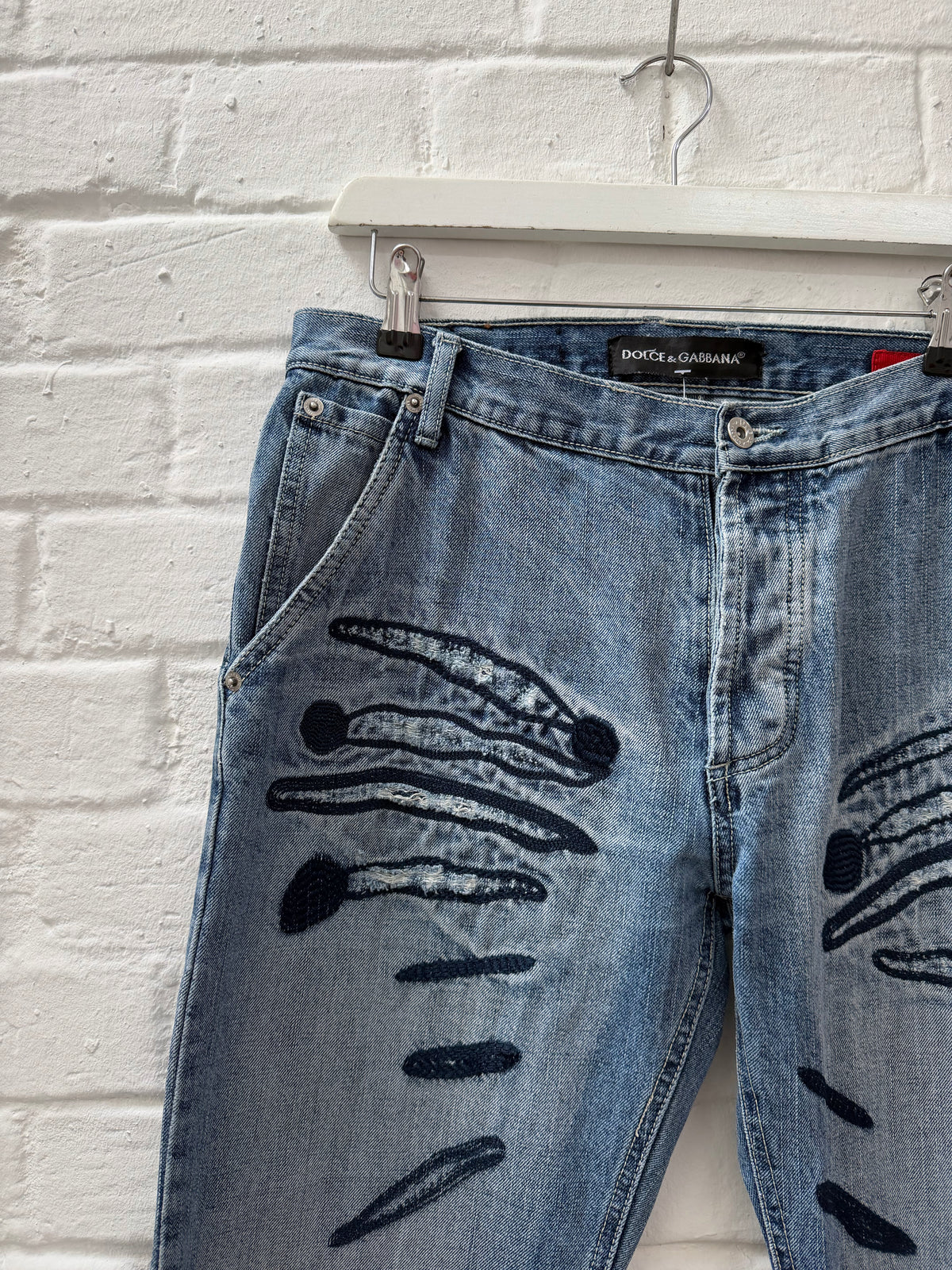 Vintage stitched Dolce & Gabbana Jeans (L)