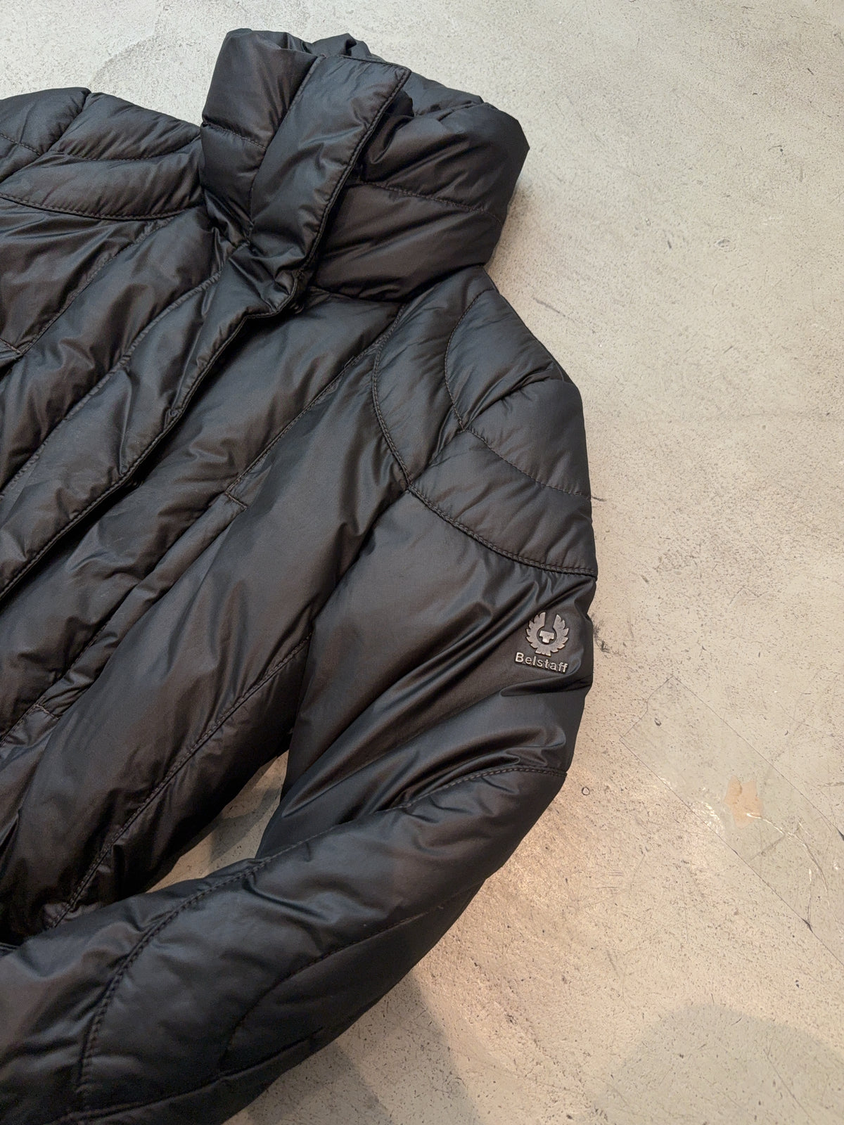 Vintage Belstaff Daunen Mantel (M)