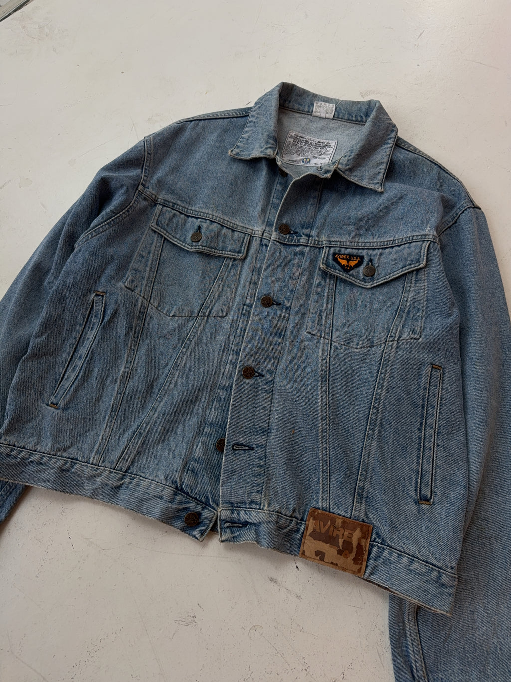 Vintage Avirex Jeansjacke (XL)