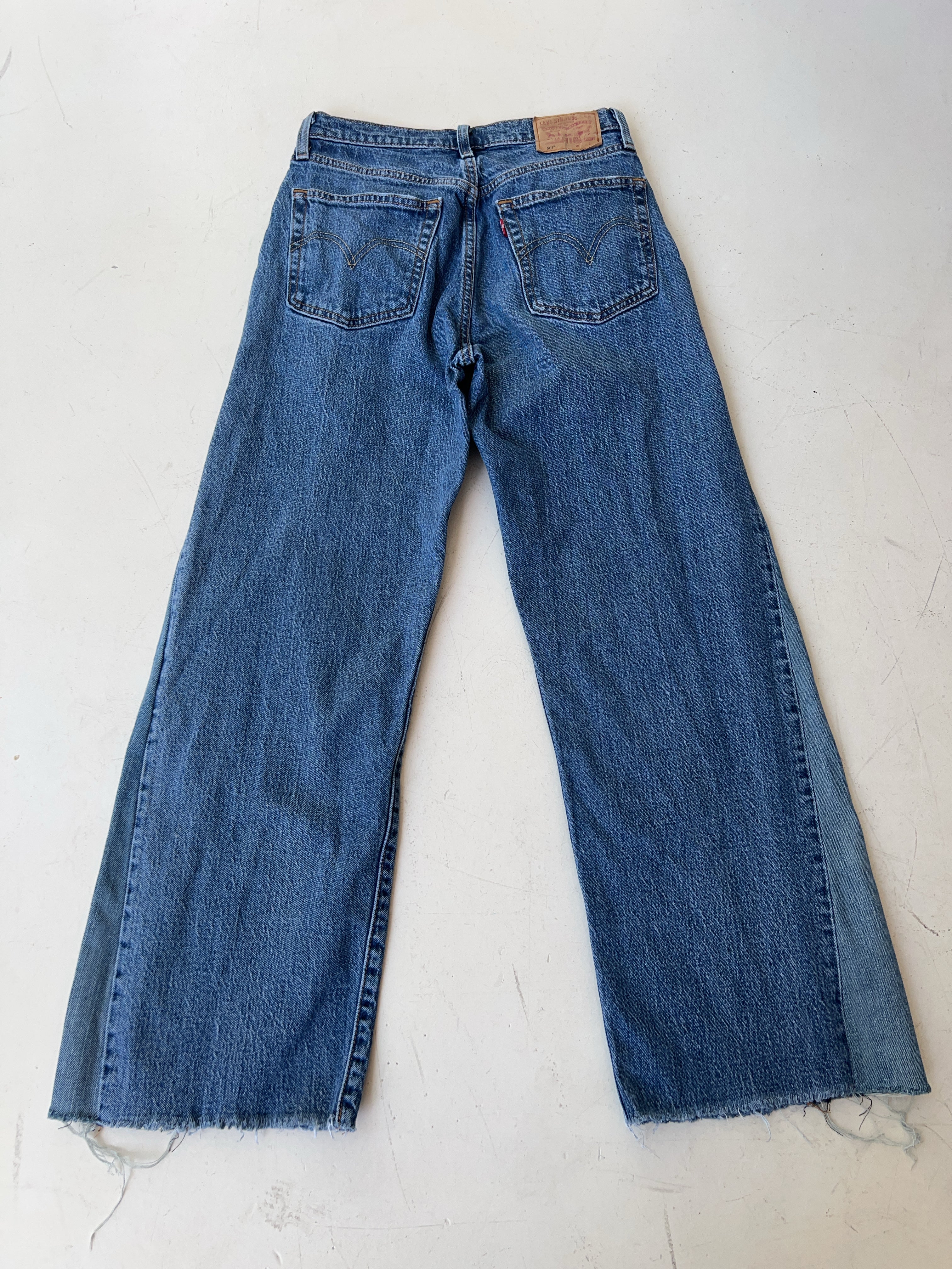 Vintage Levi's 501 Reworked High Waisted Jeans (S)