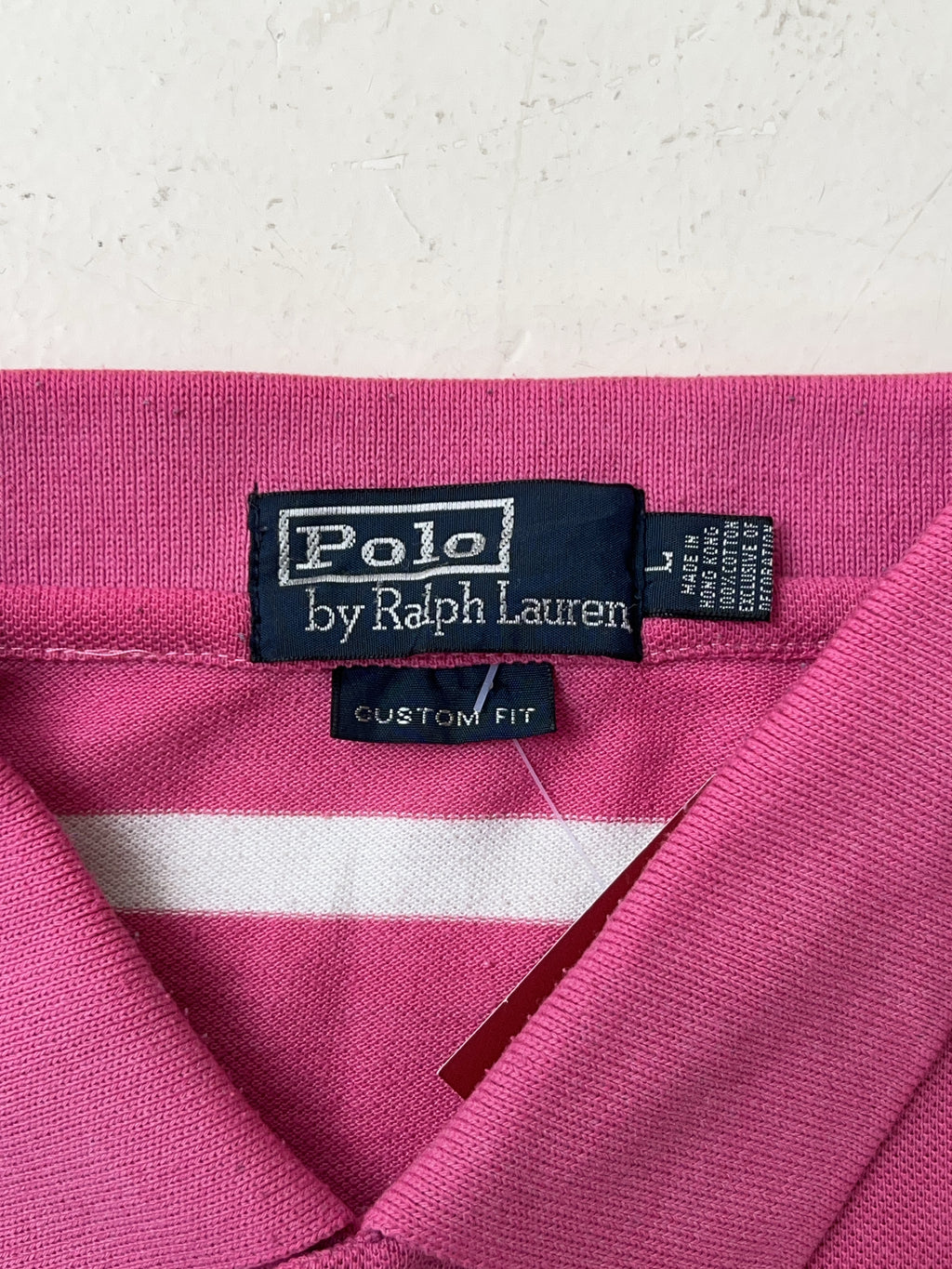 Vintage Striped Polo By Ralph Lauren Poloshirt (L)