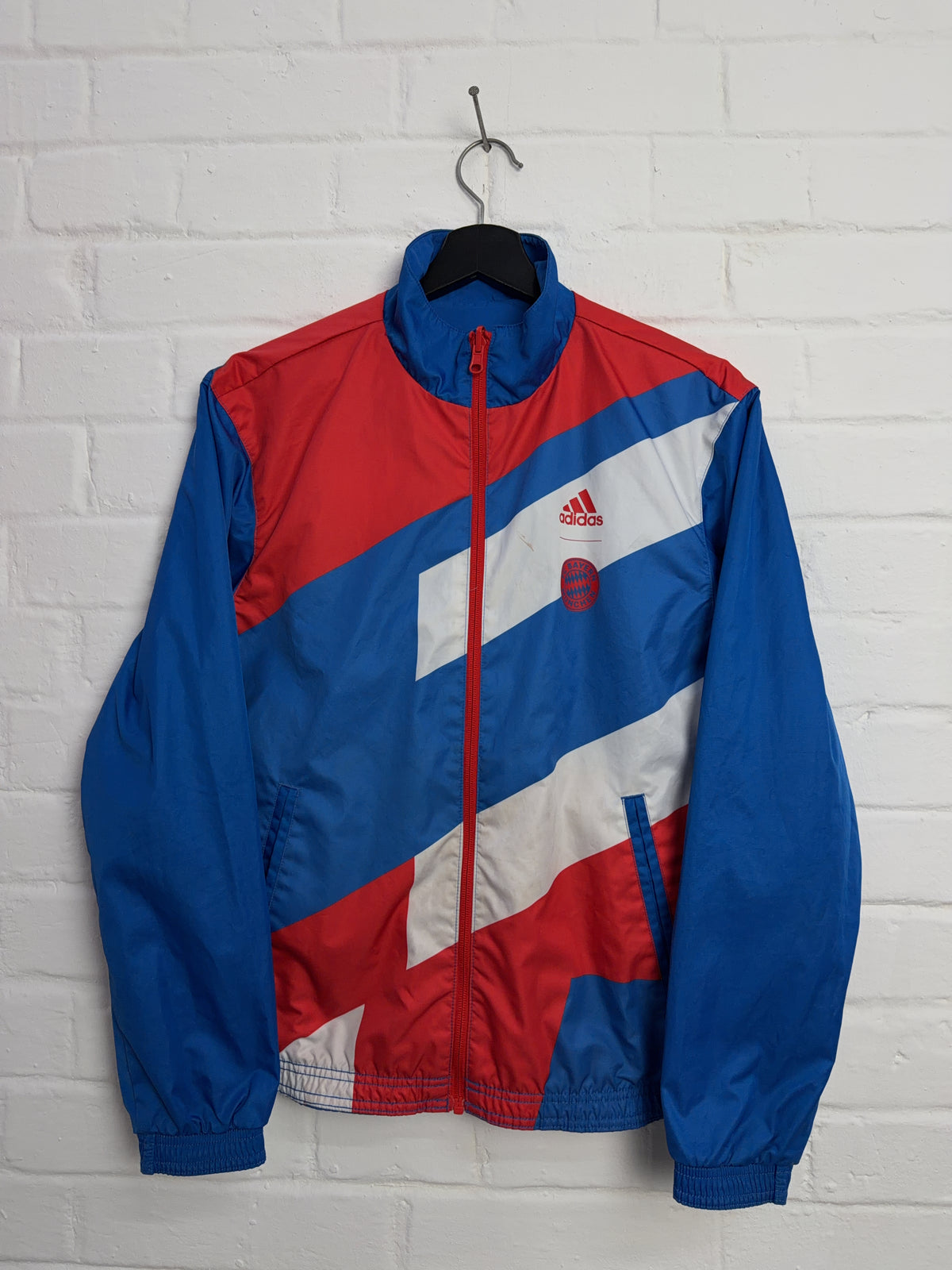Vintage Adidas FC Bayern Track Jacke wendbar (S)