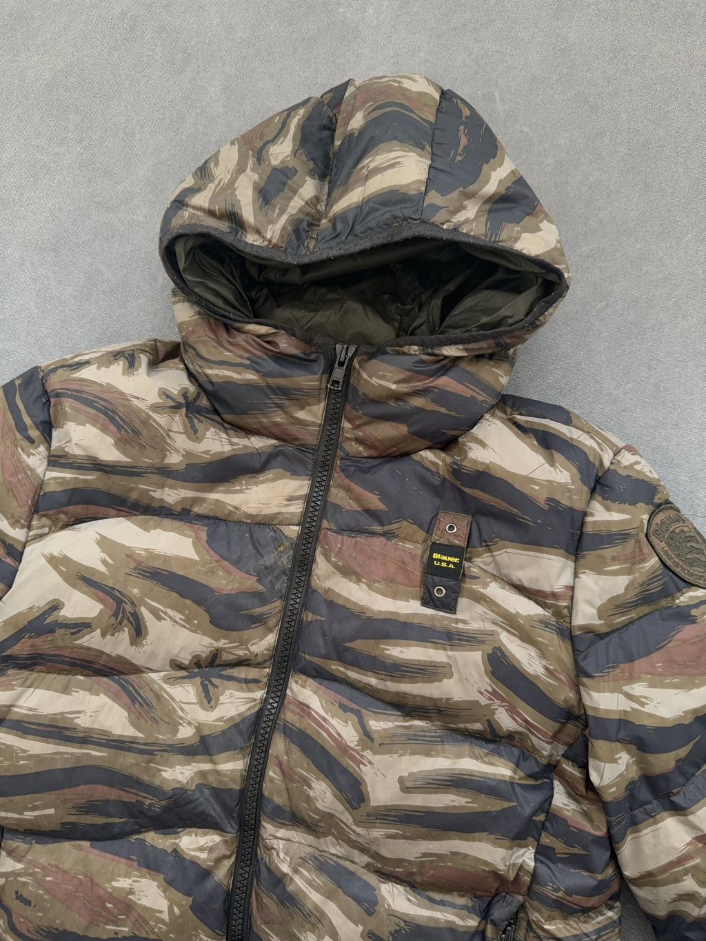 Vintage Blauer Jacke (M)