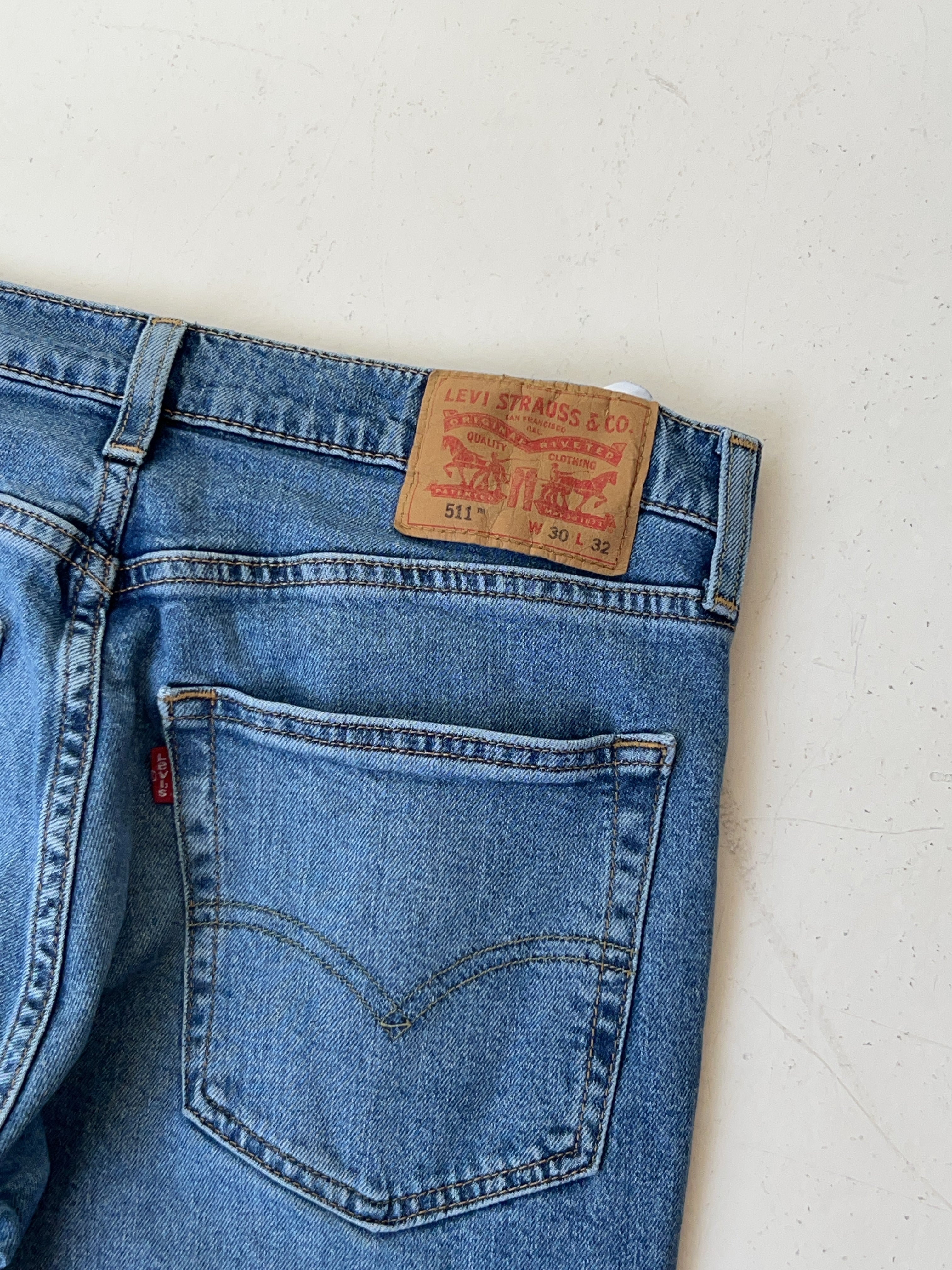 Vintage Levi's 511 Reworked Bootcut Jeans (M)