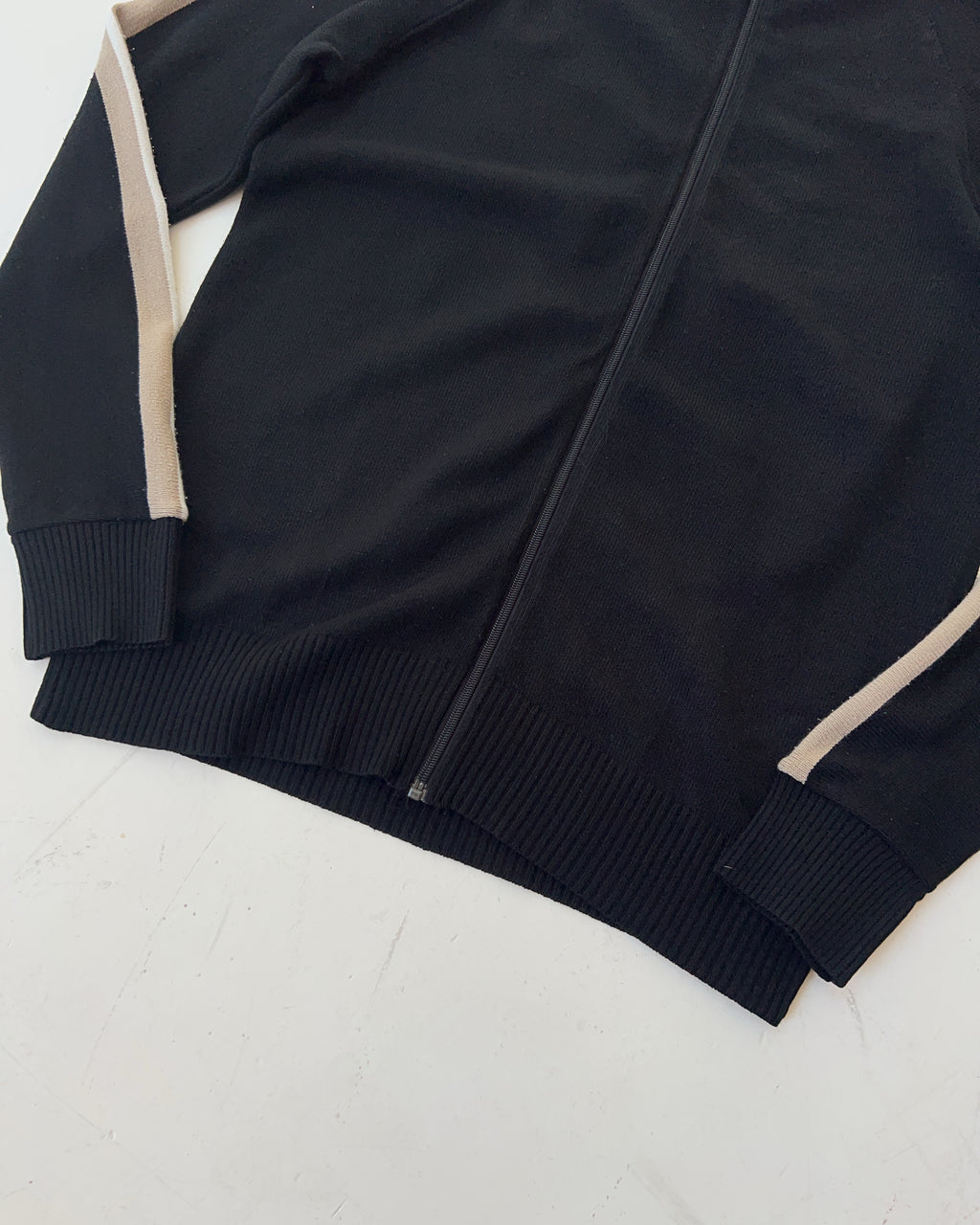 Vintage Energie Knit Zip Jacke (XXL)