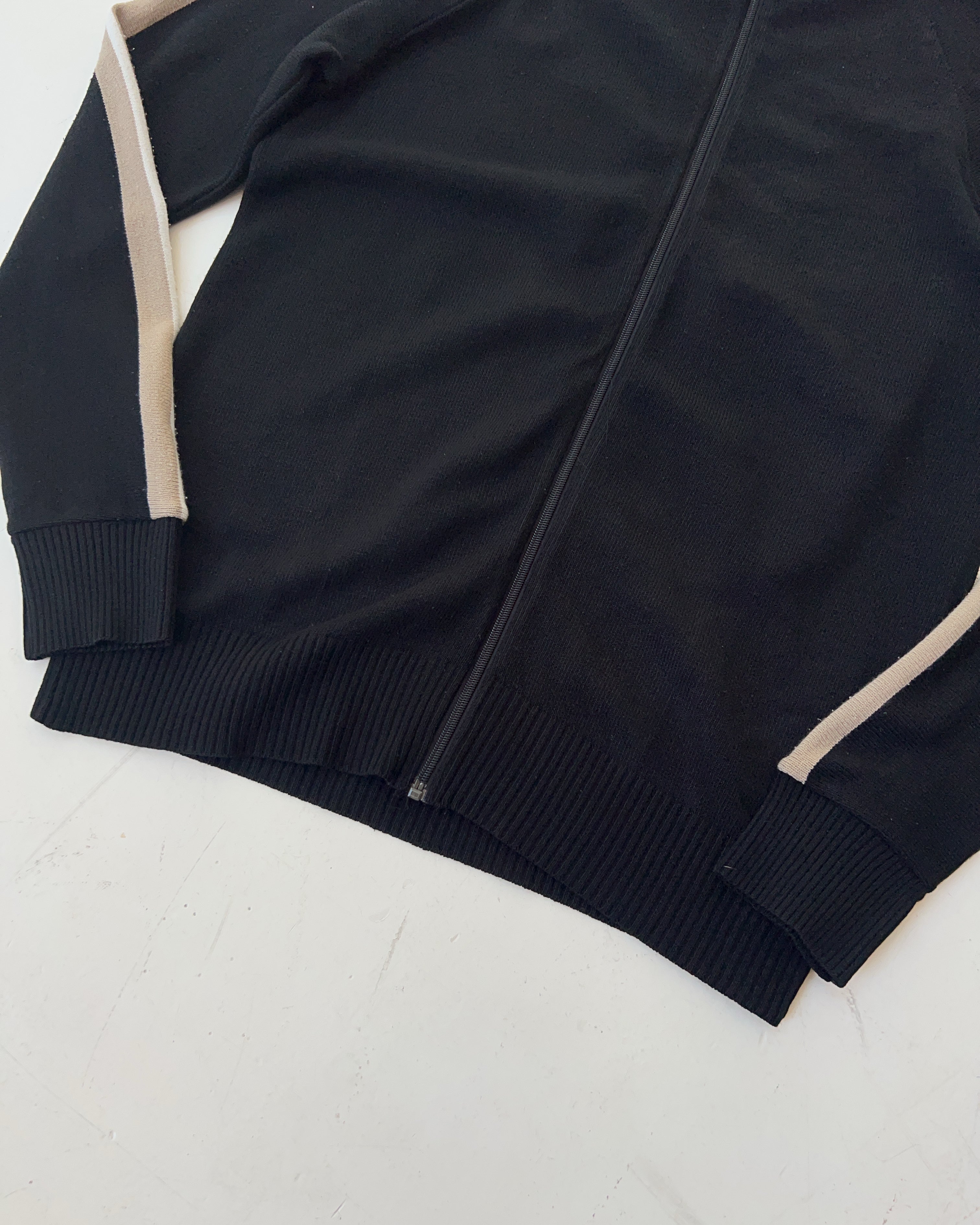 Vintage Energie Knit Zip Jacke (XXL)