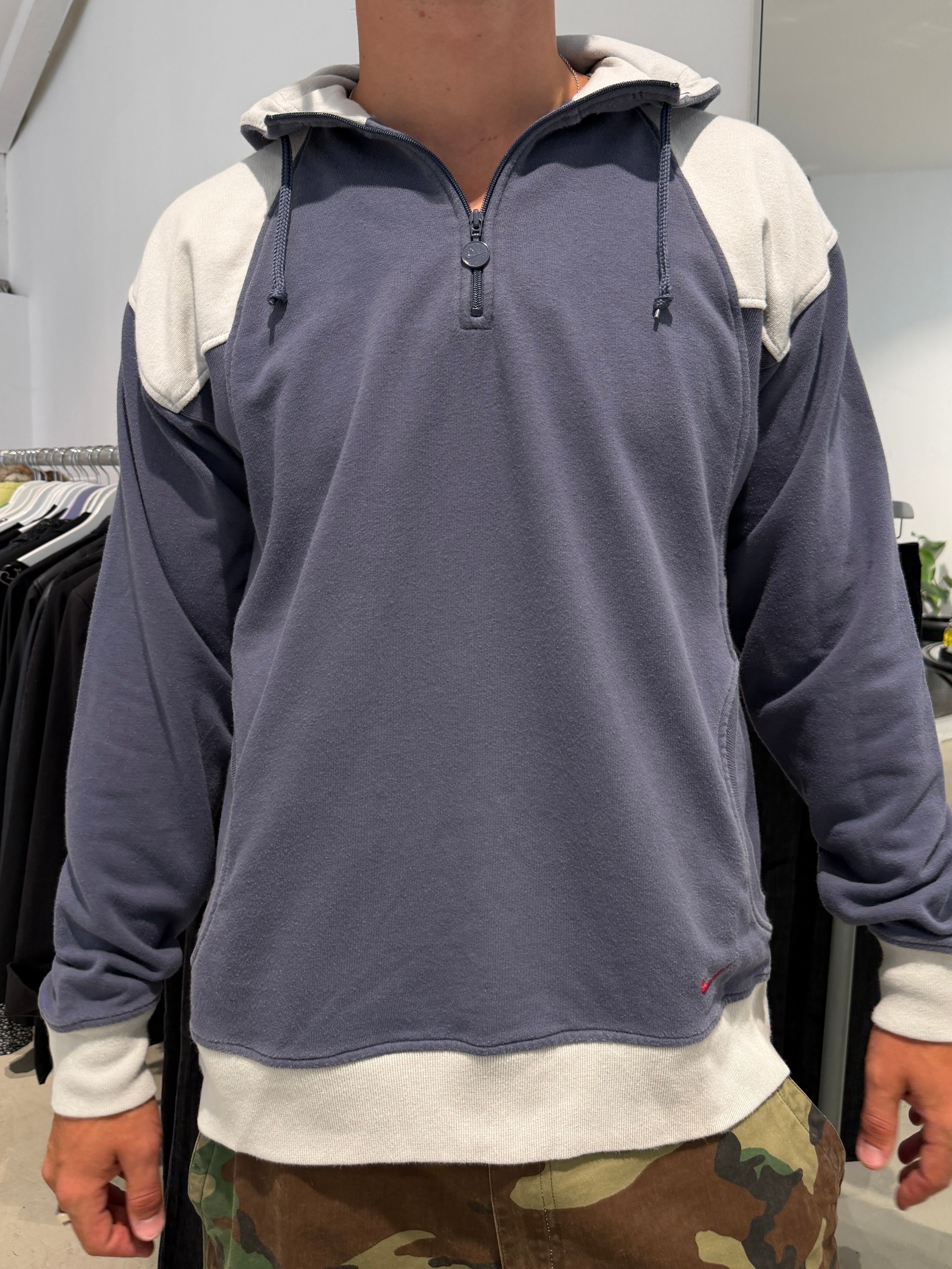 Vintage Nike Quarter Zip Hoodie (XL)