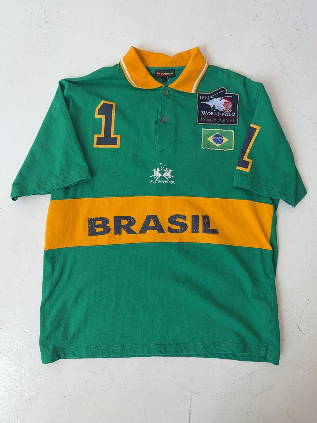 Vintage La Martina Poloshirt Brasil (L)