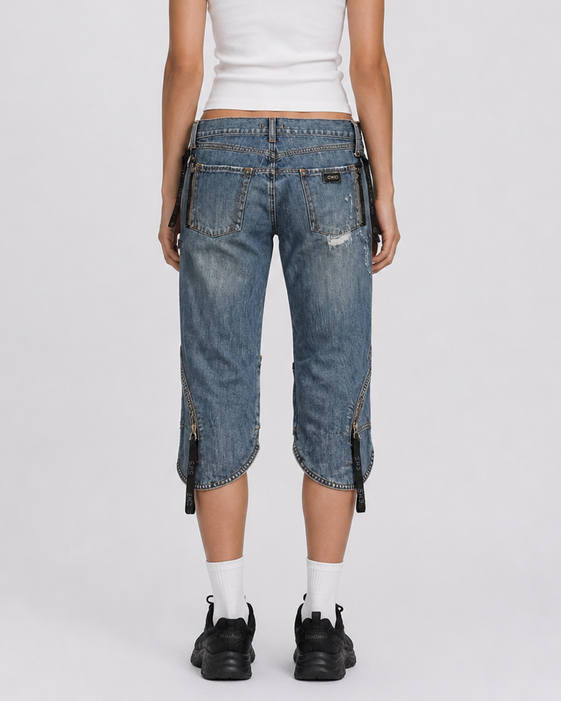 Vintage C'N'C Denim Capri (M)