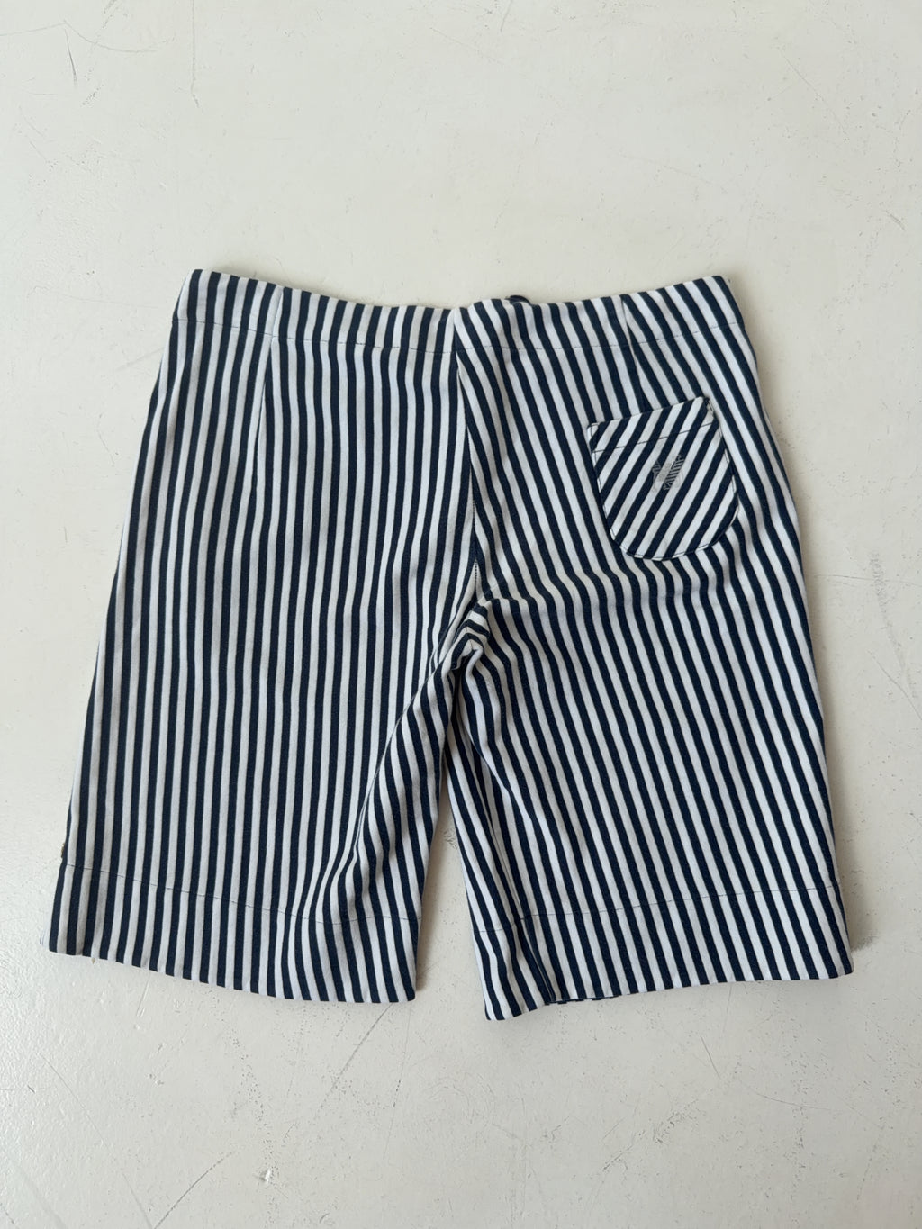 Vintage Armani Jeans Striped Shorts (S)