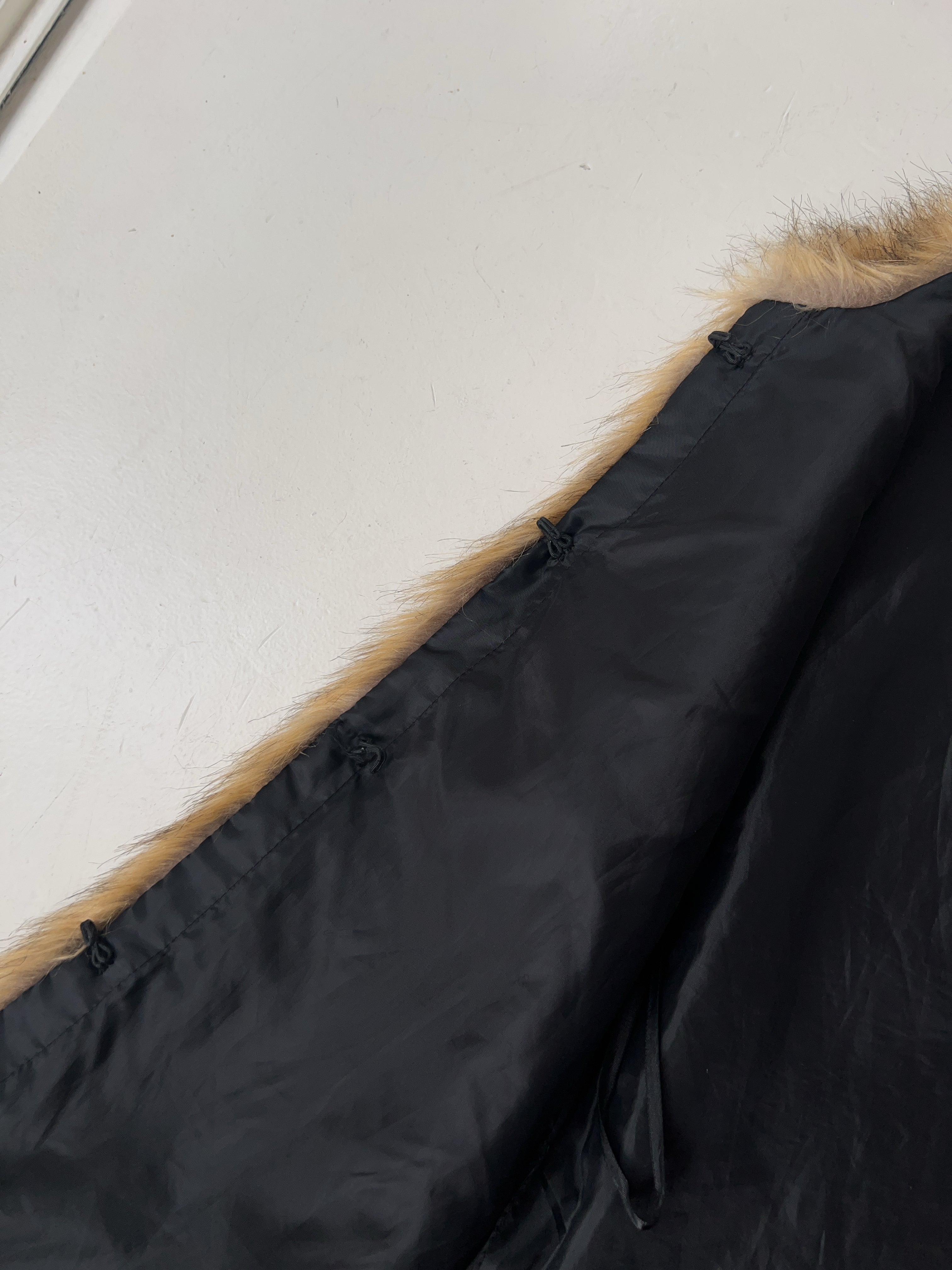 Vintage Faux Fur Jacke (M)