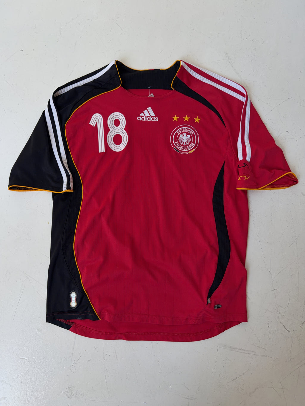 Vintage Adidas Germany 2006 Borowski World Cup Away Jersey (XL)