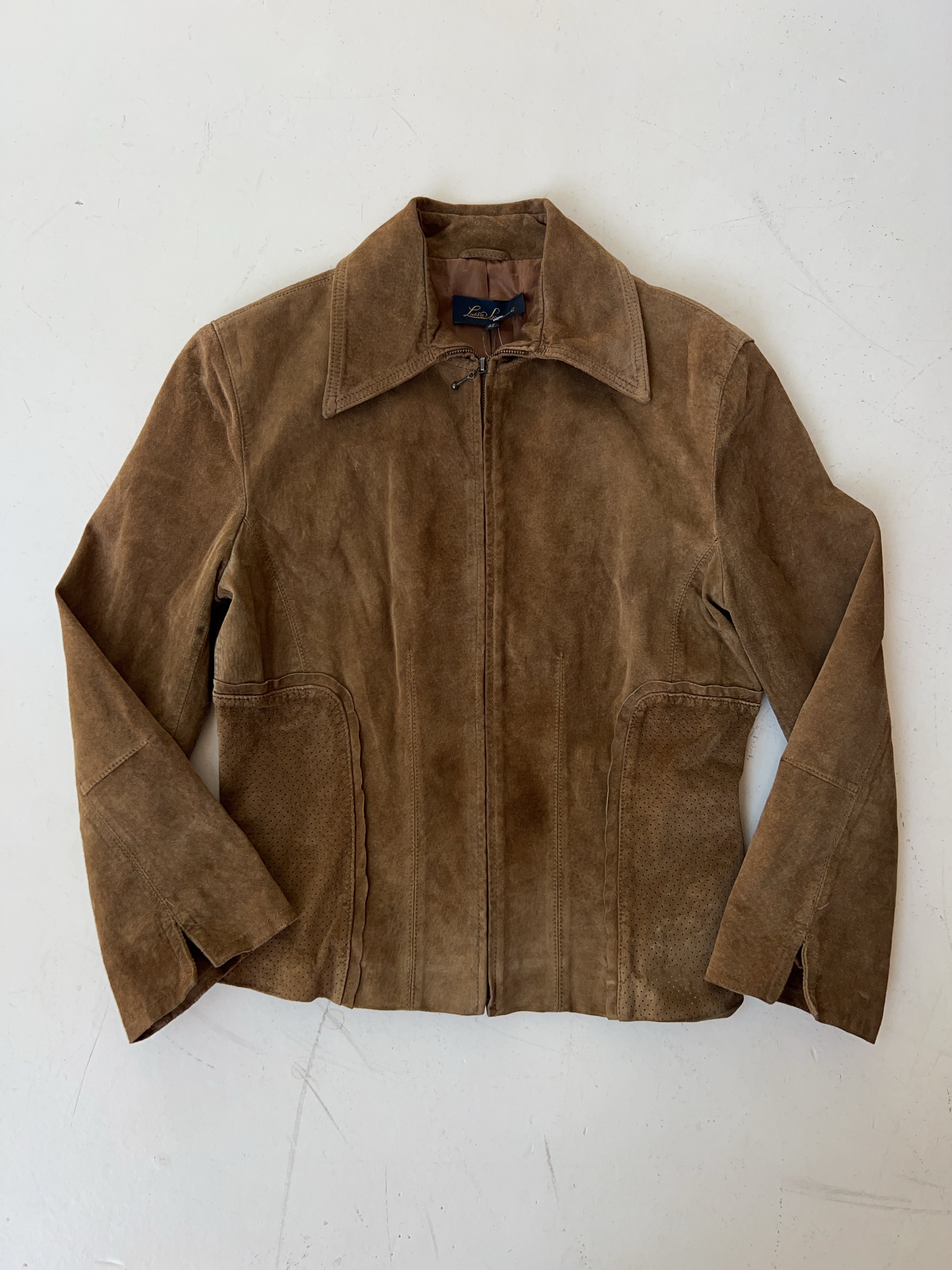 Vintage Luisa Spagnoli Leder Jacke (M)