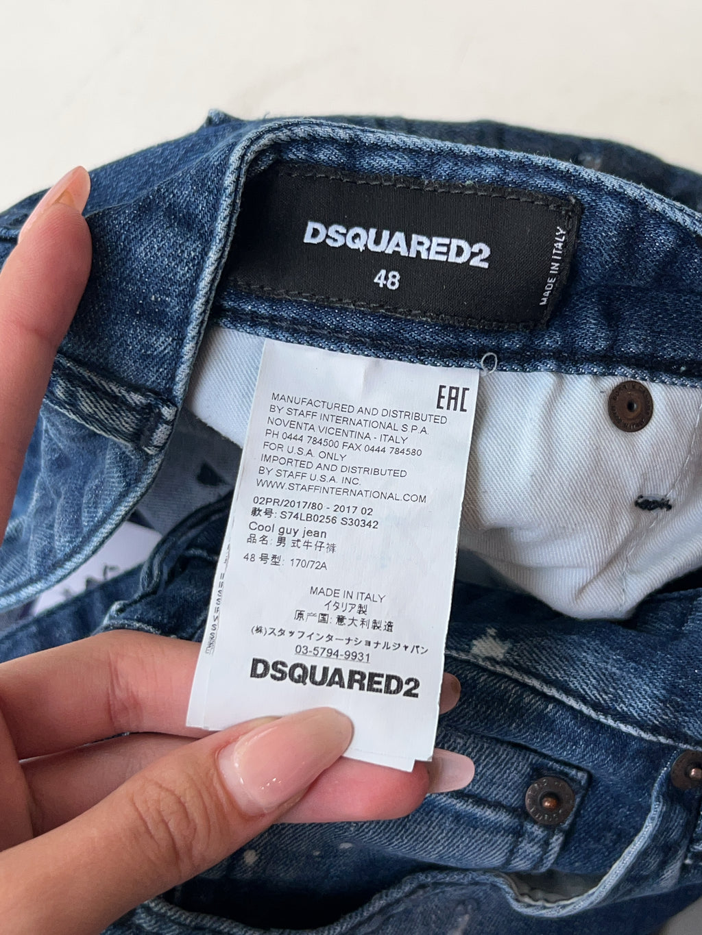 Vintage Dsquared2 Skater Jeans (M)
