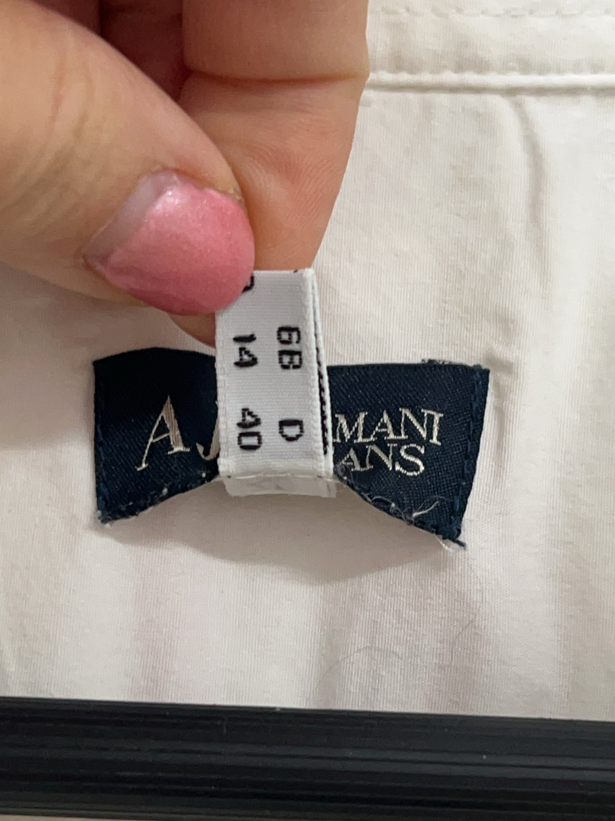 Vintage Armani Jeans Hemd (L)