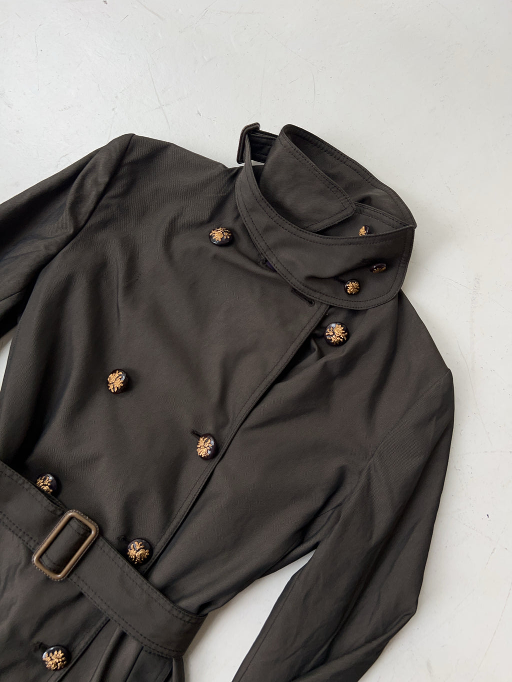 Vintage Stella Mccartney Brown Trench Coat (M)