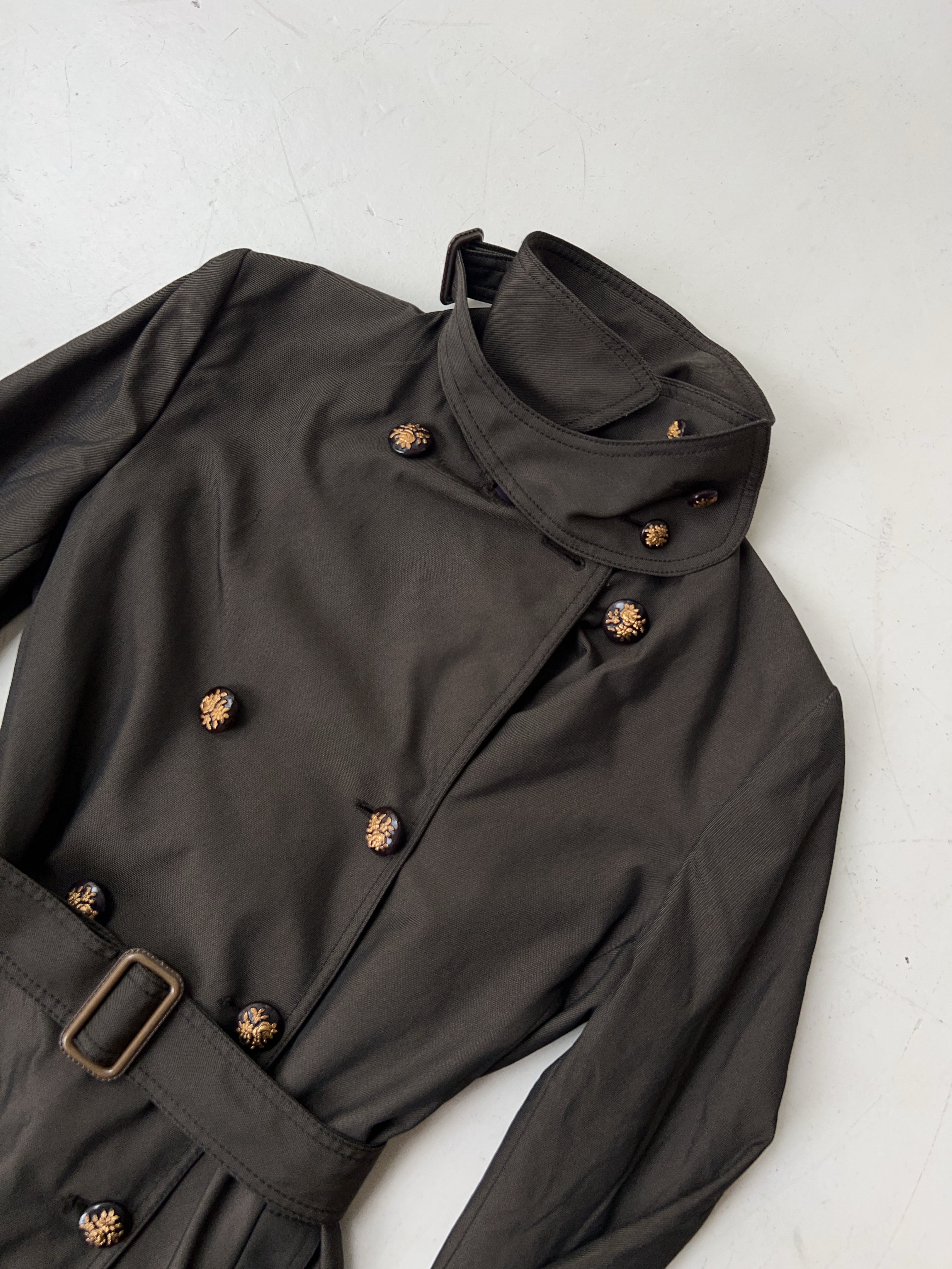 Vintage Stella Mccartney Brown Trench Coat (M)