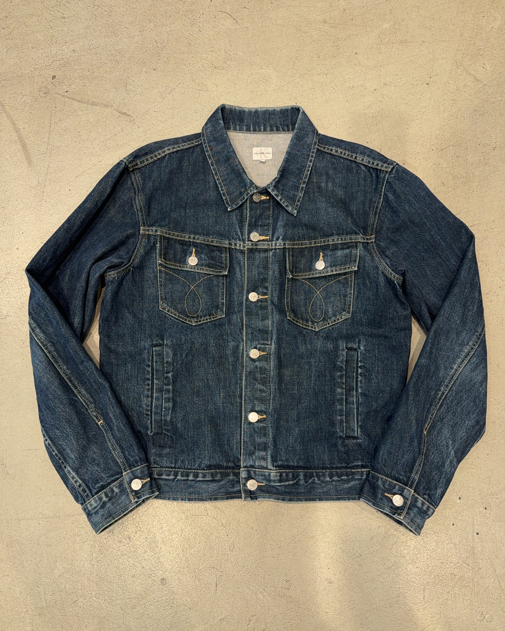 Vintage Calvin Klein Jeans Jeansjacke (XXL)