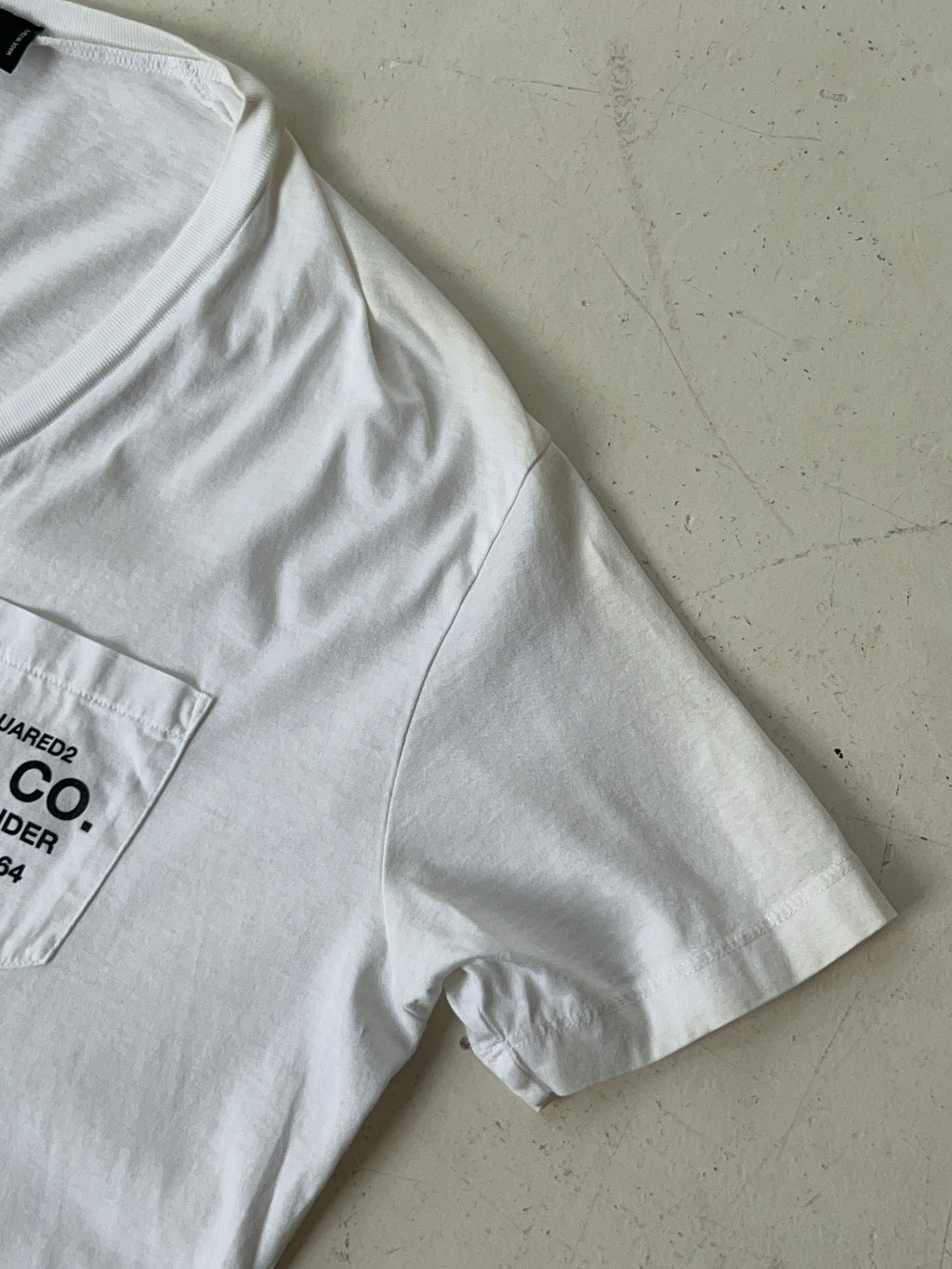 Vintage Dsquared2 White T-shirt (L)