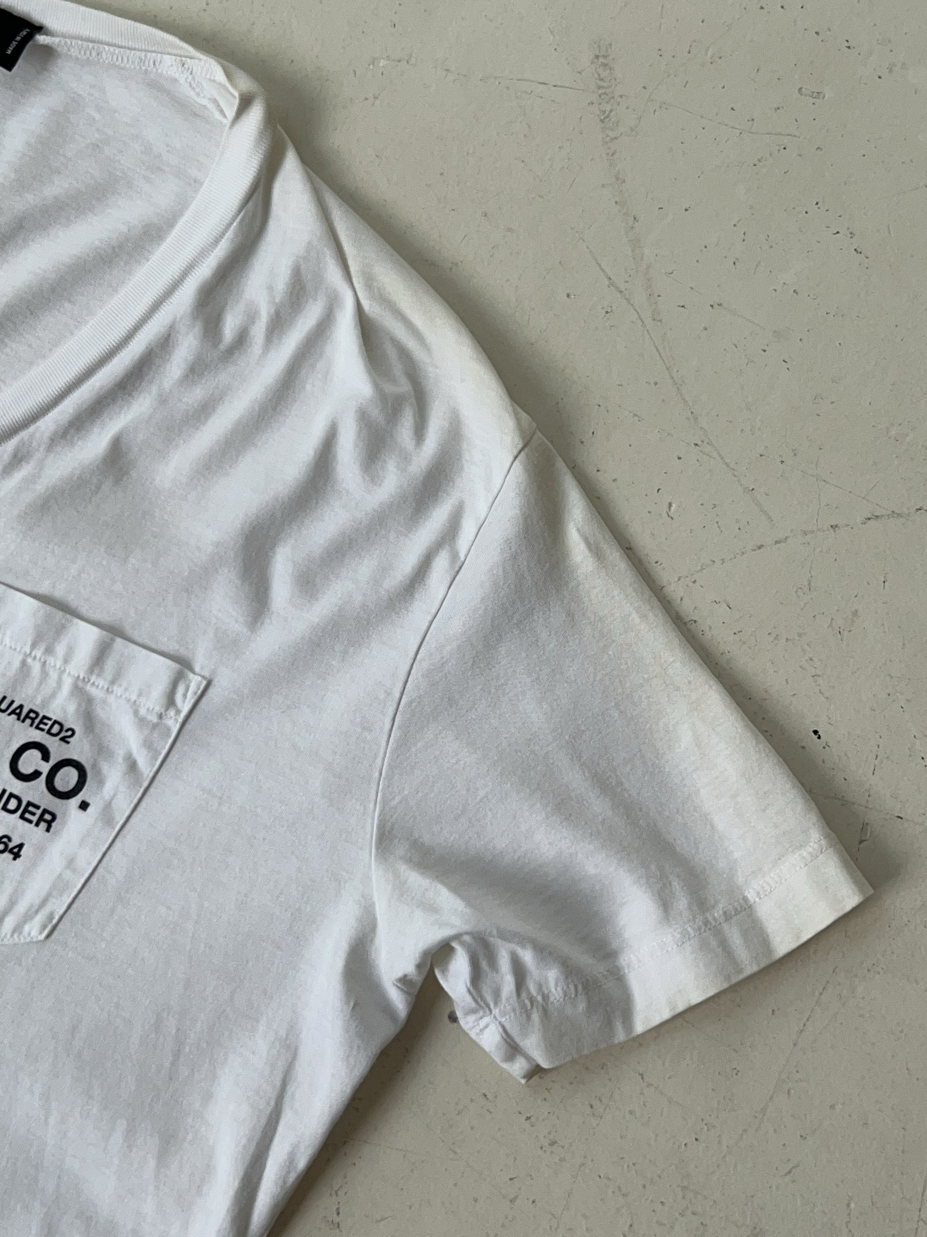 Vintage Dsquared2 White T-shirt (L)
