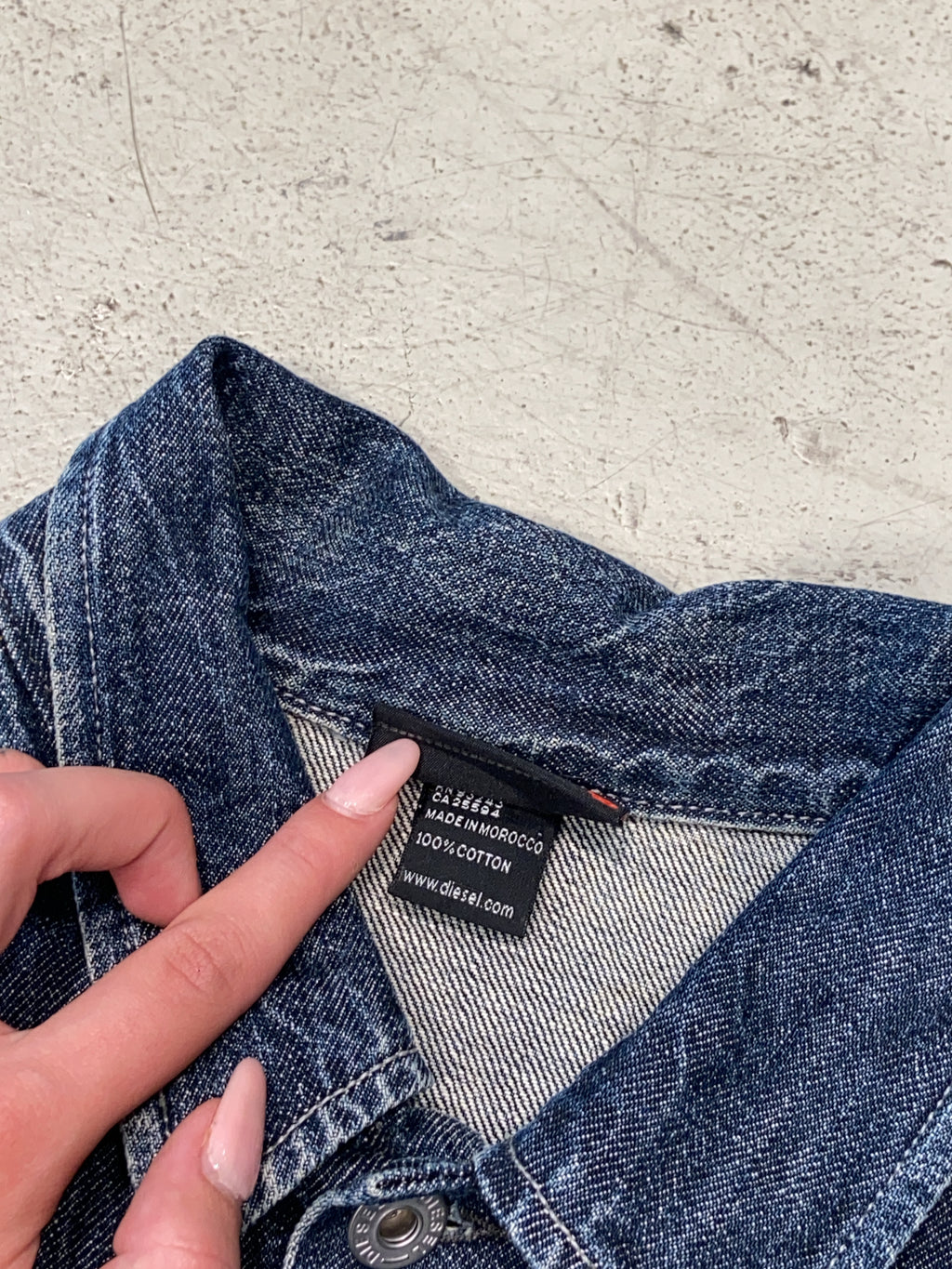 Vintage Diesel Jeansjacke (L)