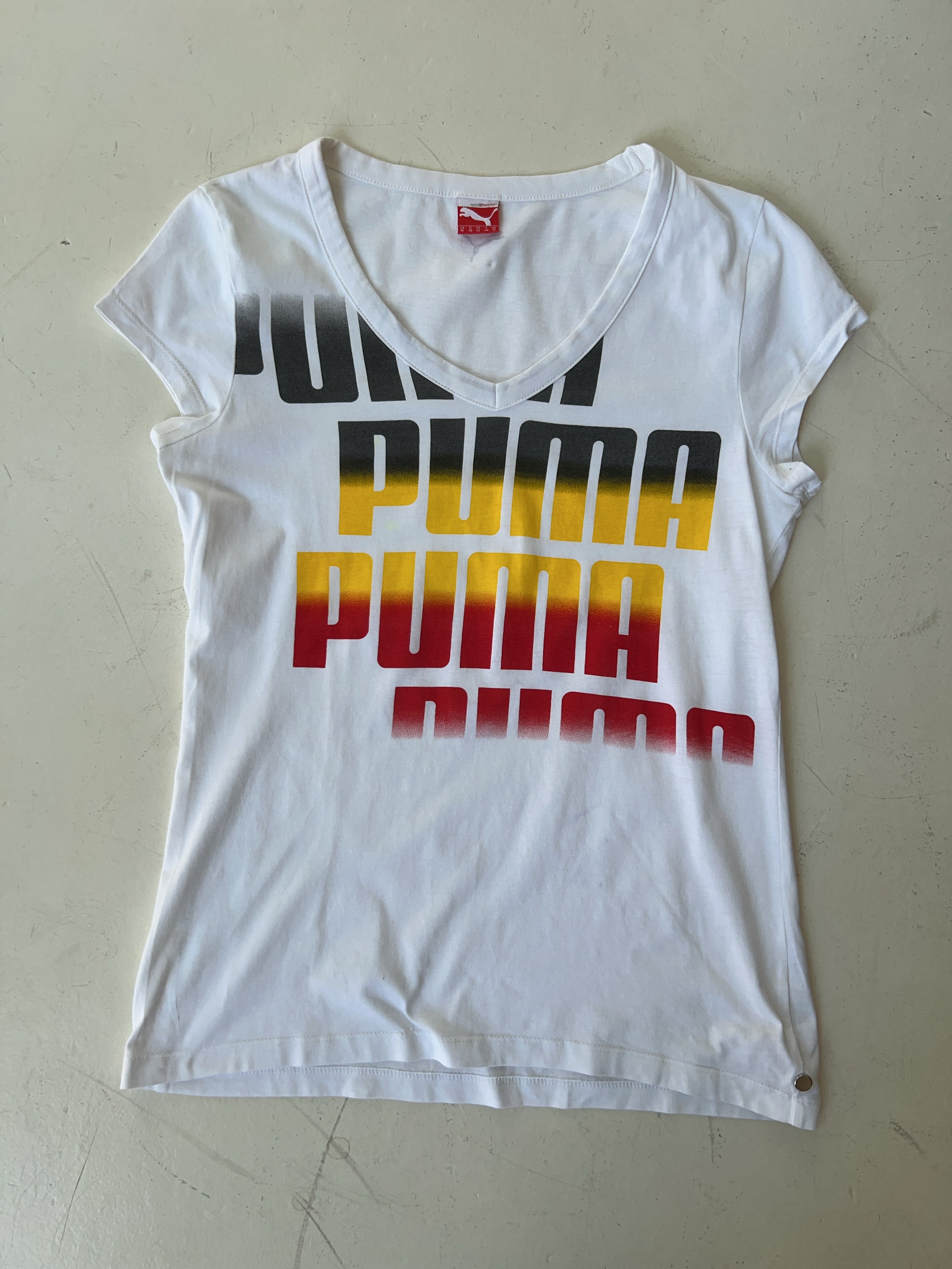 Vintage Puma Graphic T-Shirt (L)