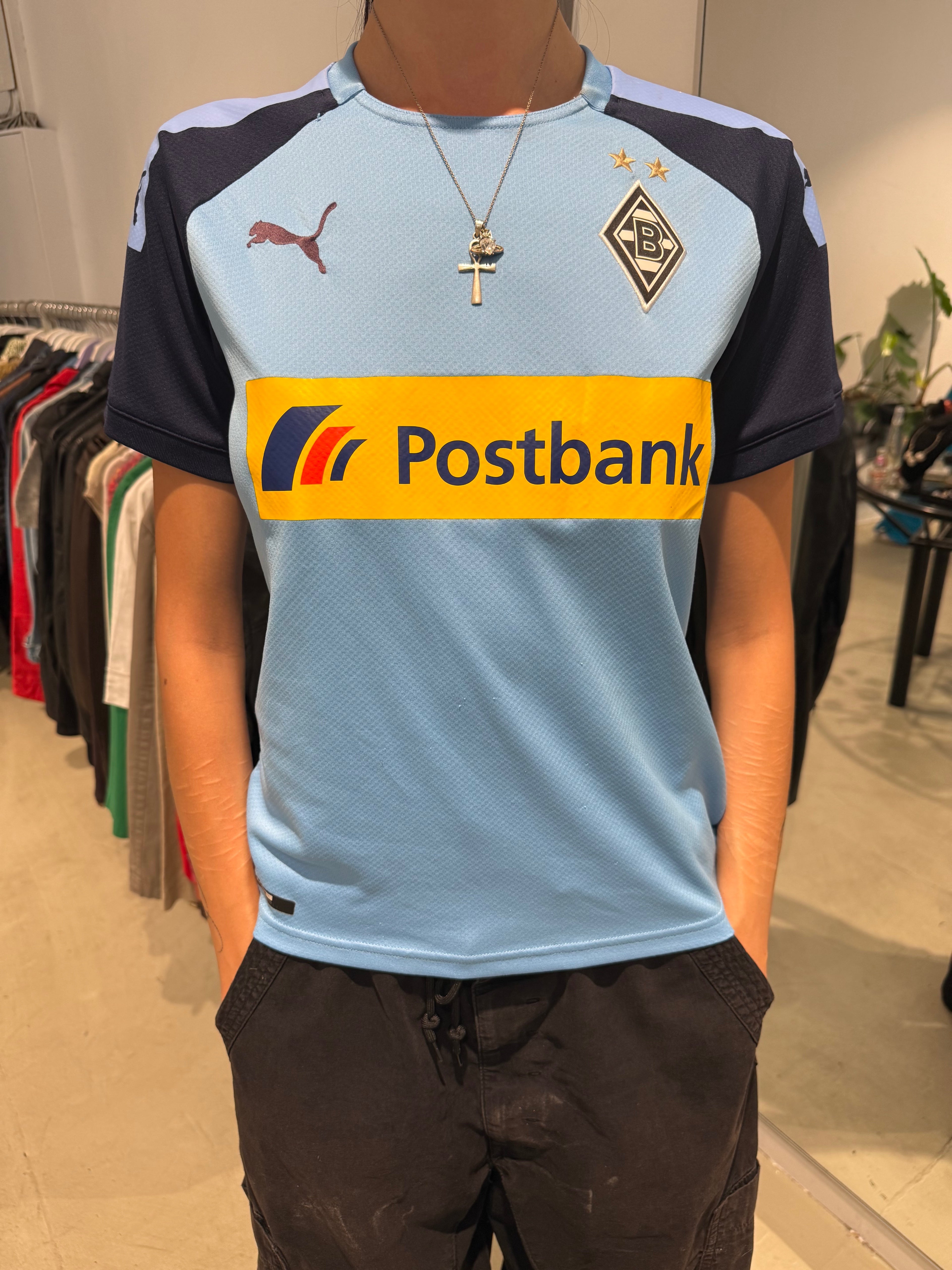 Vintage Puma Borussia Mönchengladbach 2019/20 Zakaria Away Jersey (S)