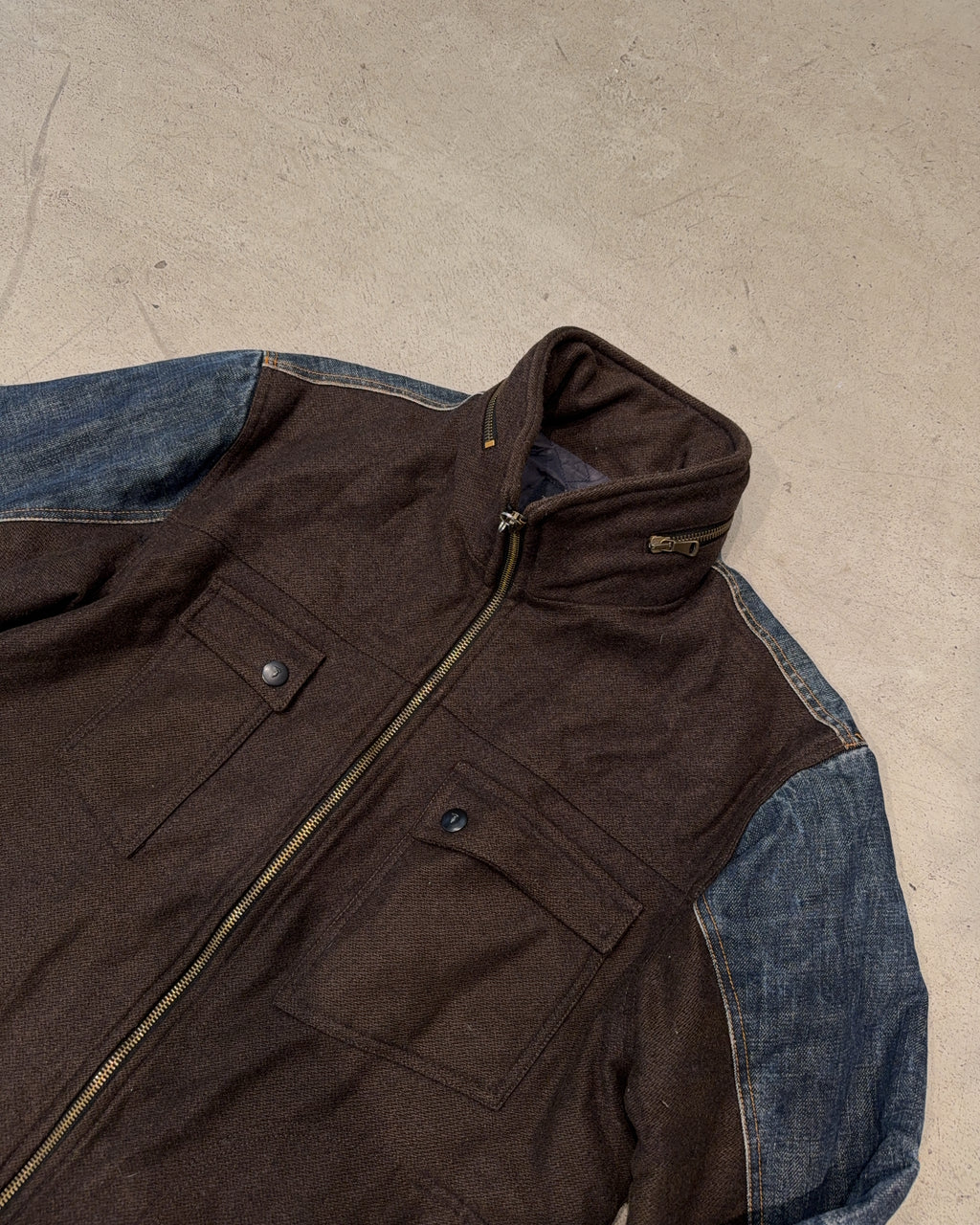 Vintage Trussardi Jeans Jeansjacke (L)