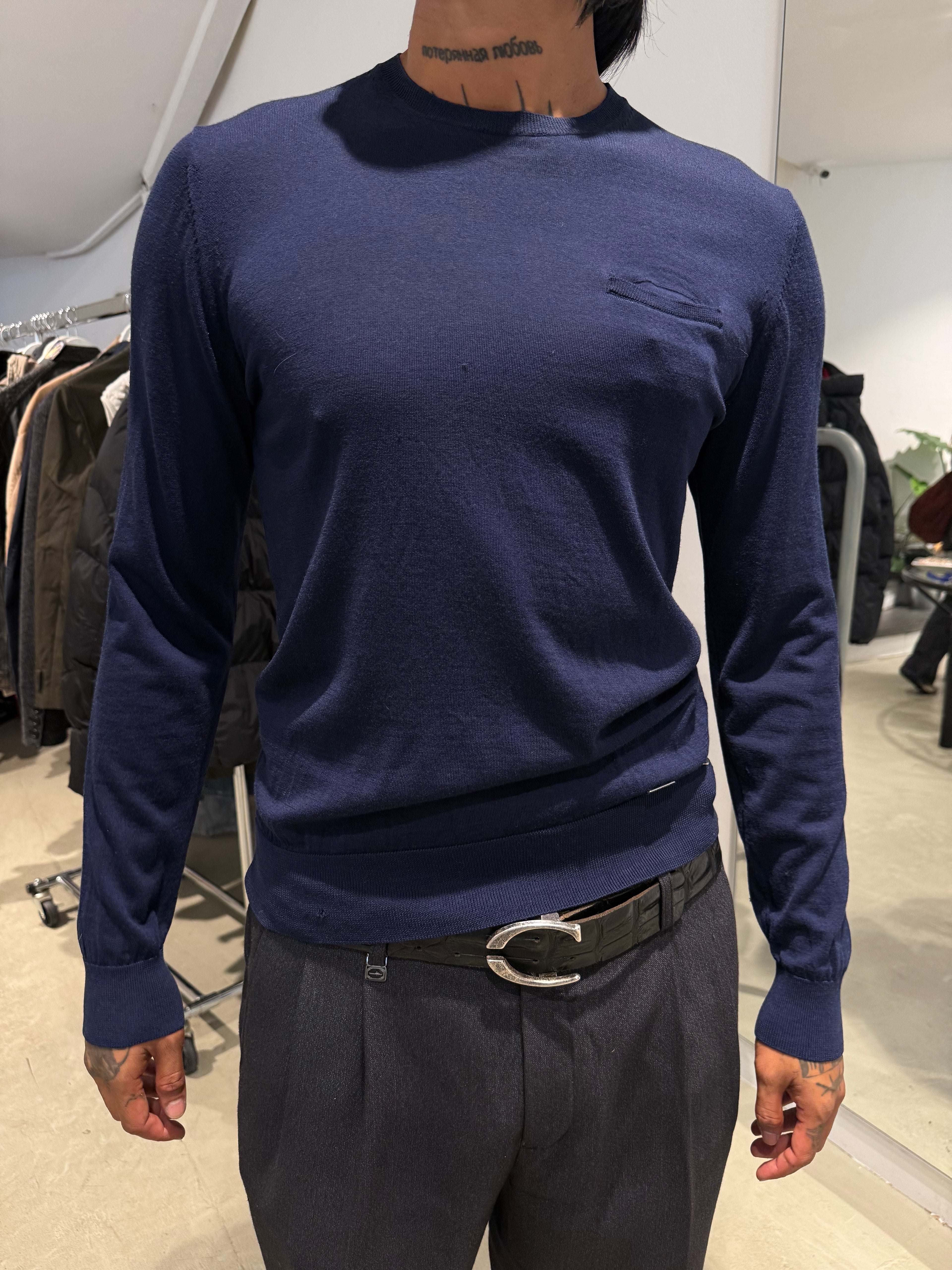 Vintage Dsquared2 Blue Longsleeve (M)