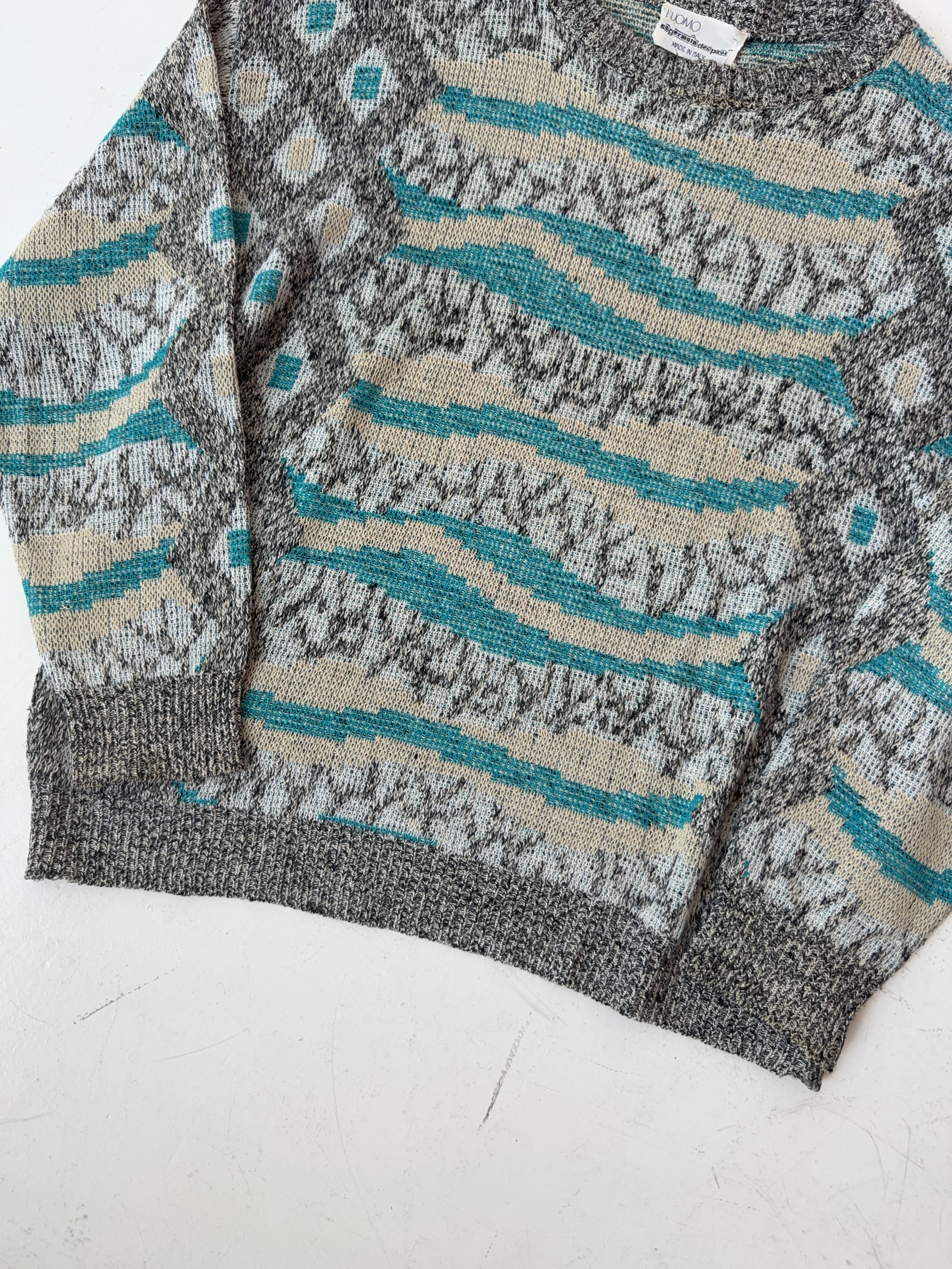 Vintage Fiomo Knit Sweater (L)