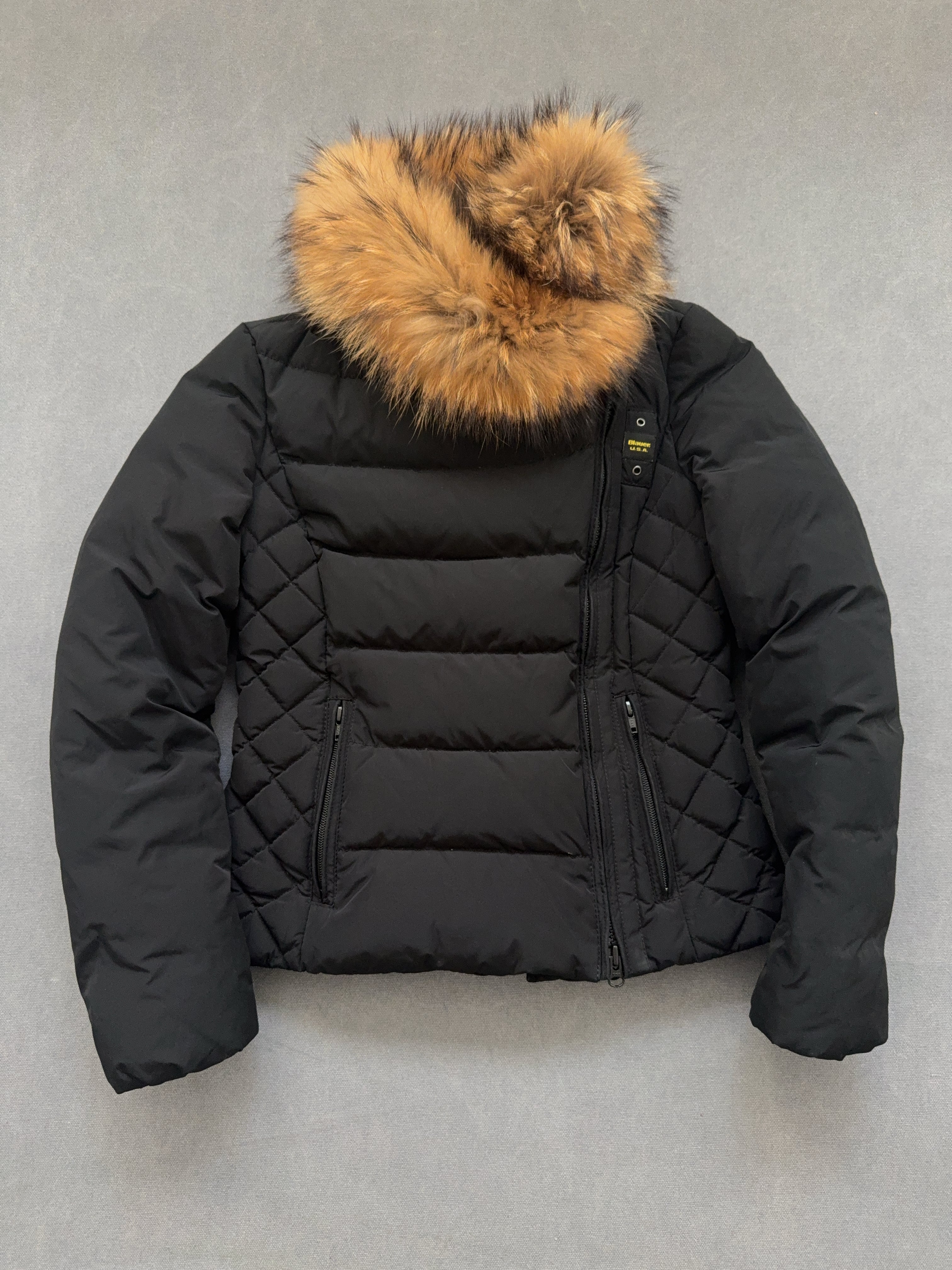 Vintage Blauer Jacke (XS)