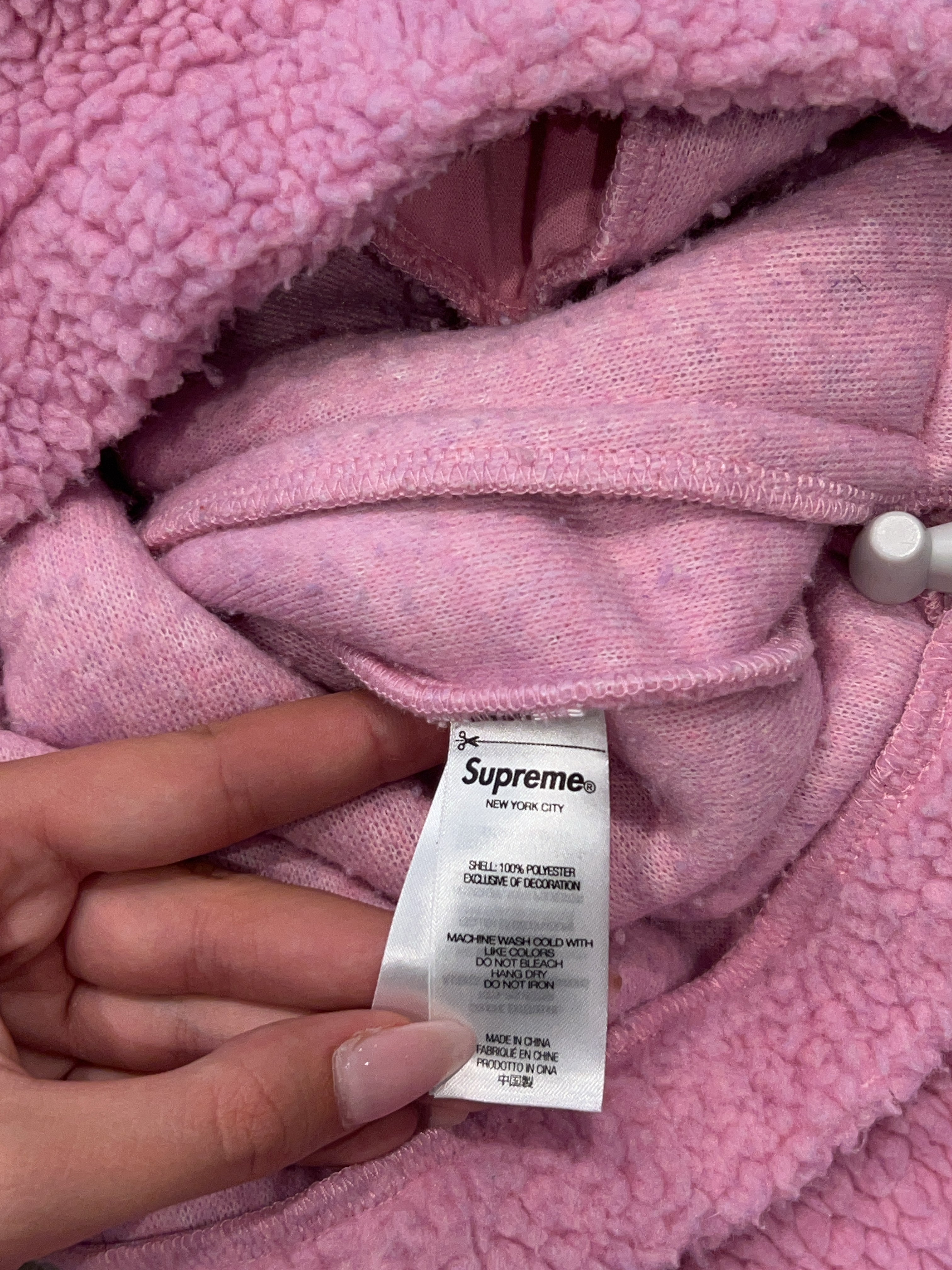 Vintage Supreme FW23 Arc Half Zip Fleece Sweater (S)