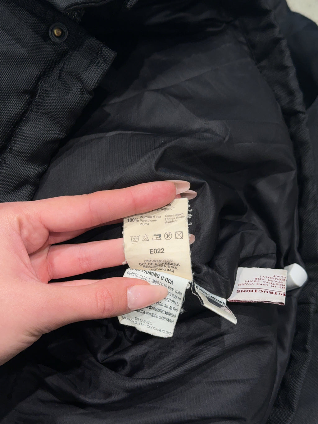 Vintage Dolce & Gabbana Down Jacket (XL)