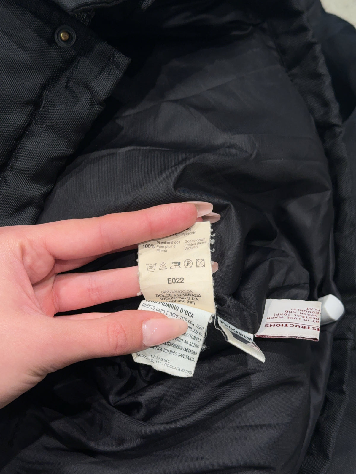 Vintage Dolce & Gabbana Down Jacket (XL)