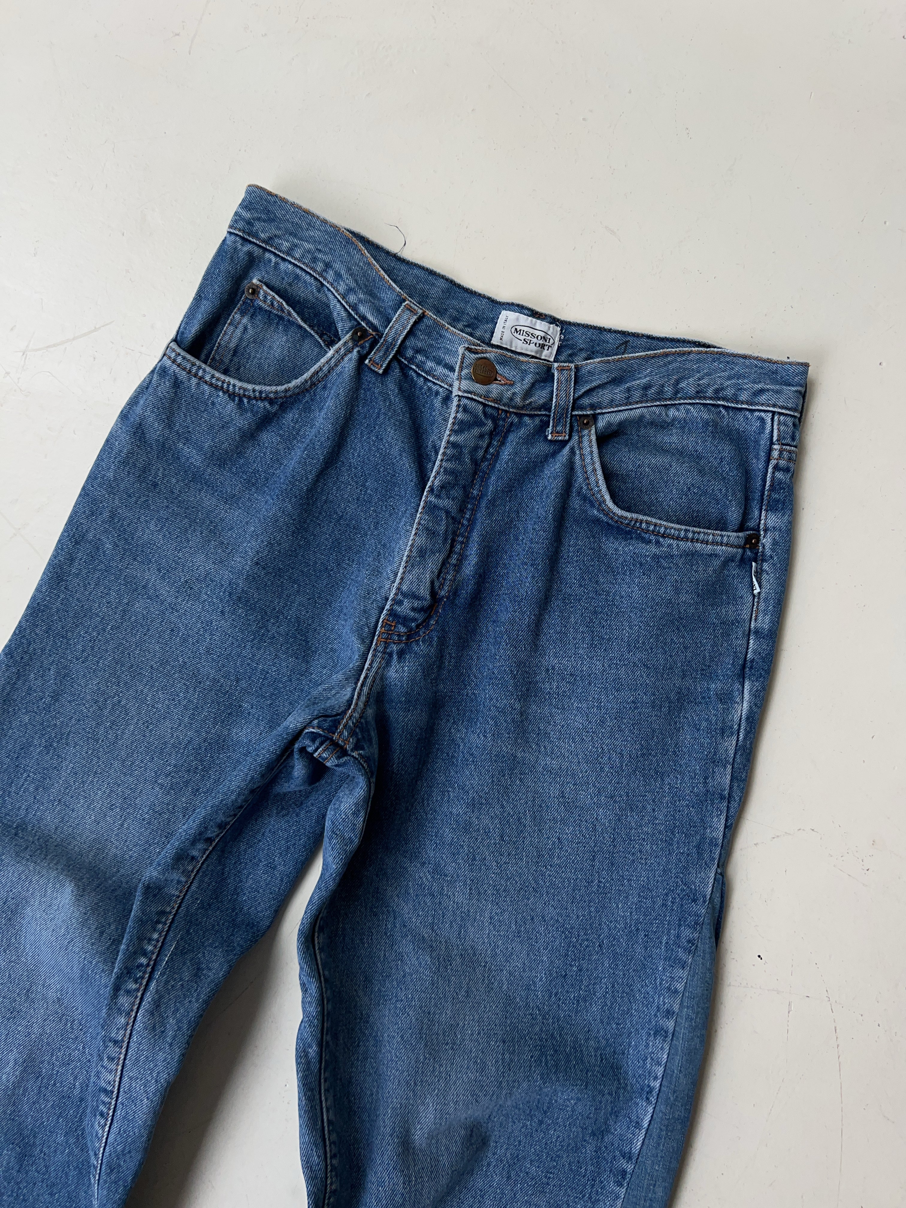 Vintage Missoni Sport Reworked Bootcut Jeans (M)