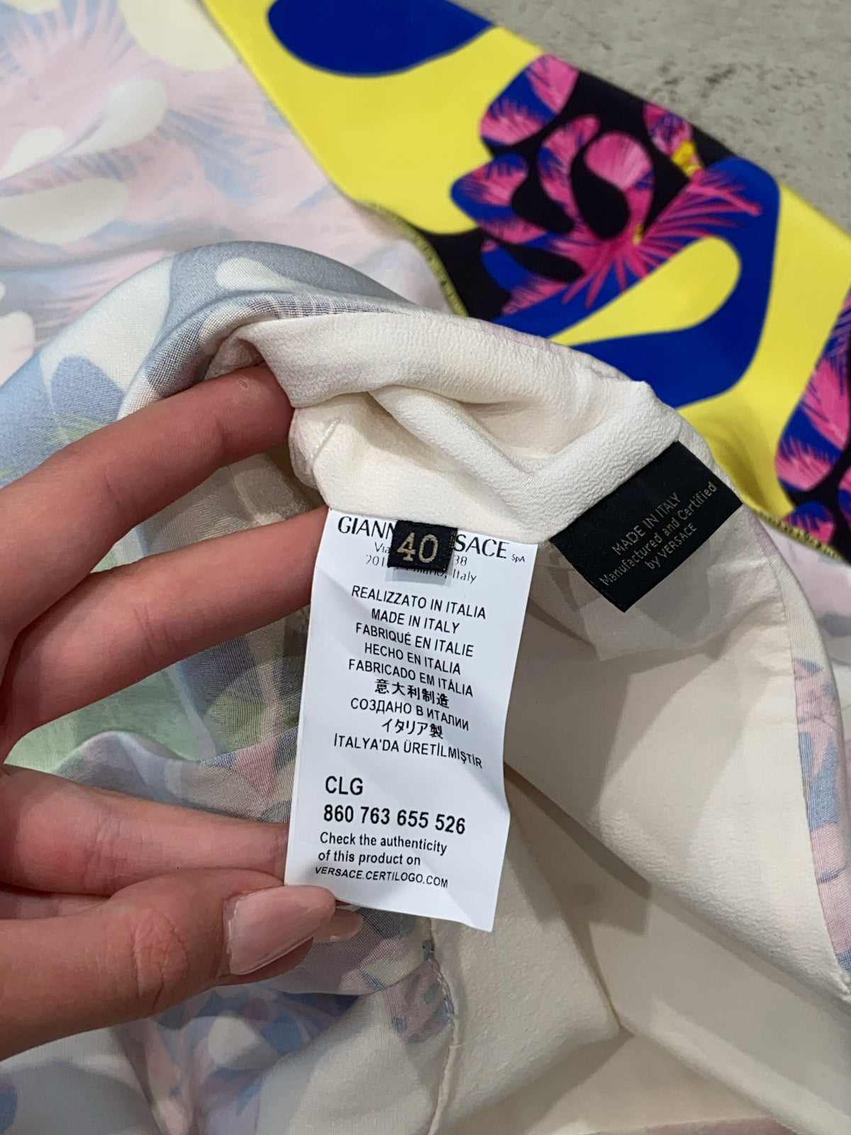 Vintage Versace Mini Dress (M)