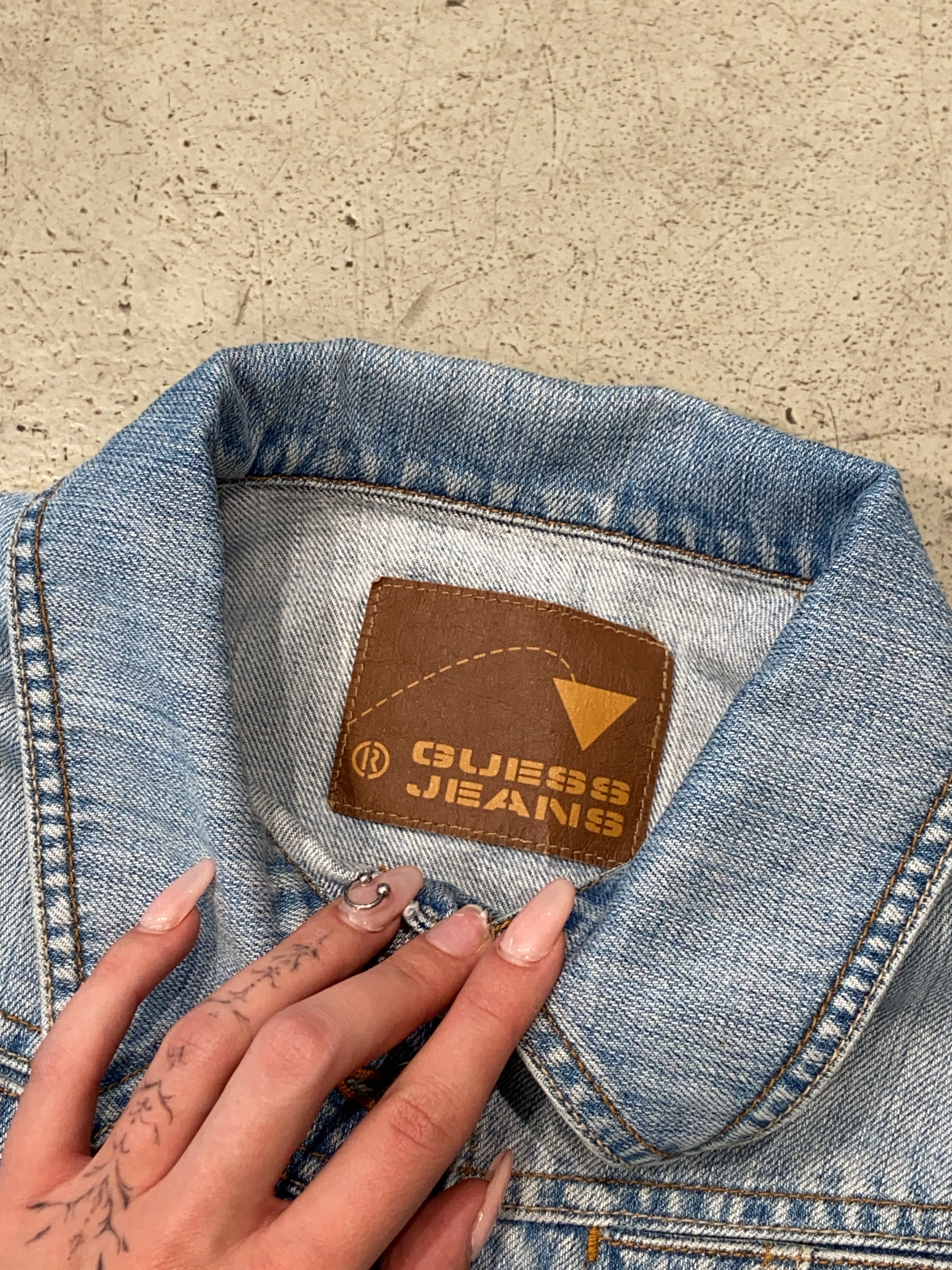 Vintage Guess Jeans Jeansjacke (S)