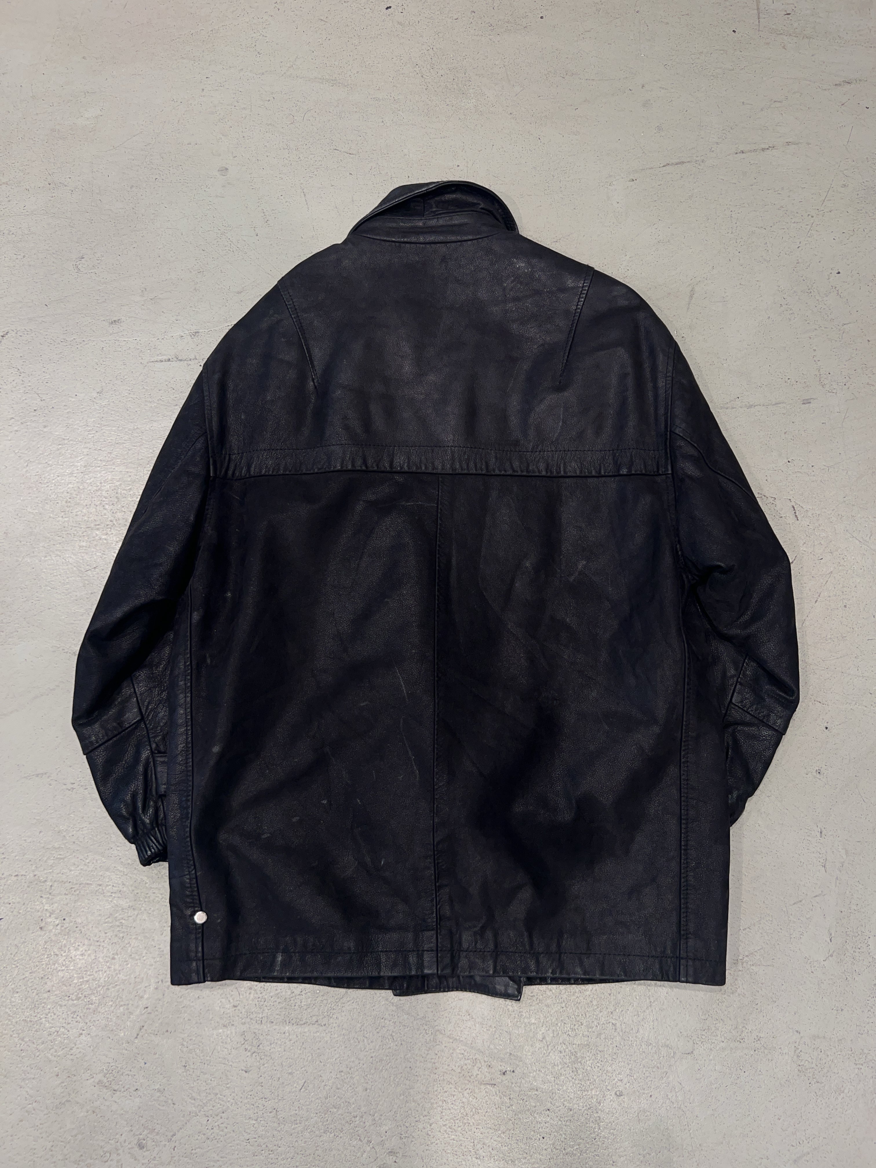 Vintage Sitelli Leder Jacke (XL)