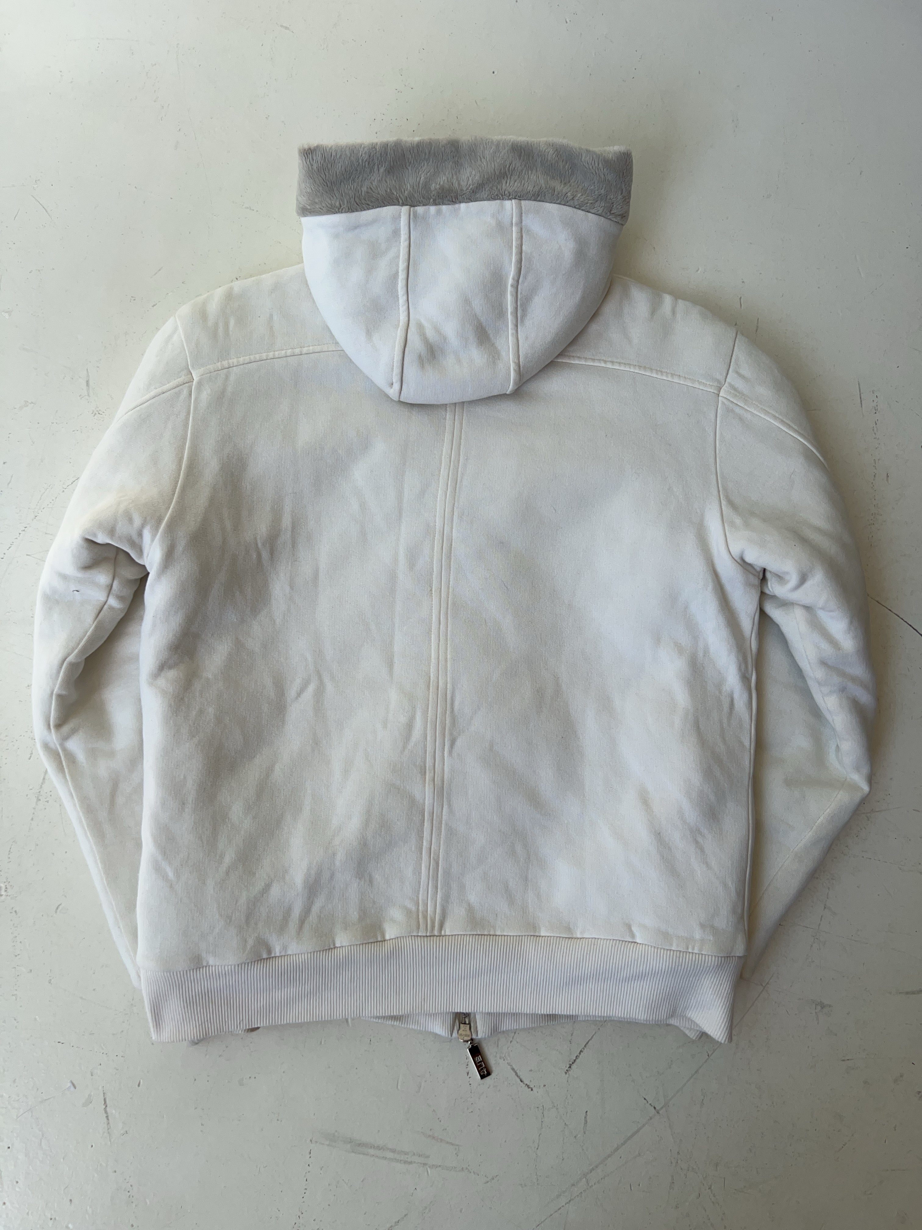 Vintage 4US Y2K Fur Jacke (L)