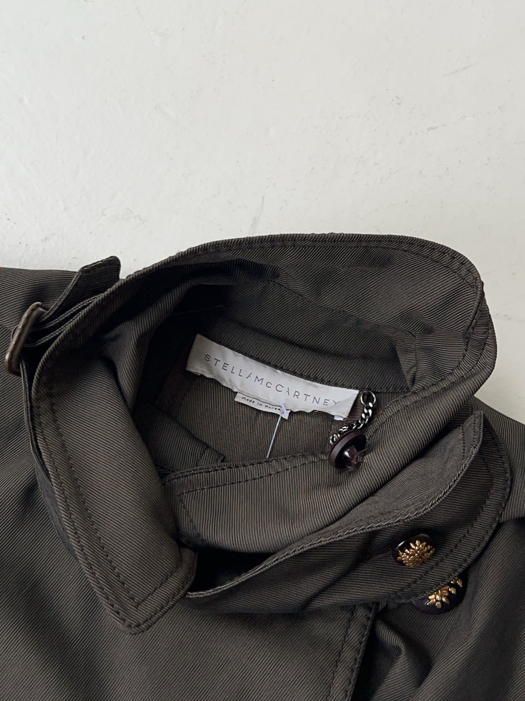 Vintage Stella Mccartney Brown Trench Coat (M)