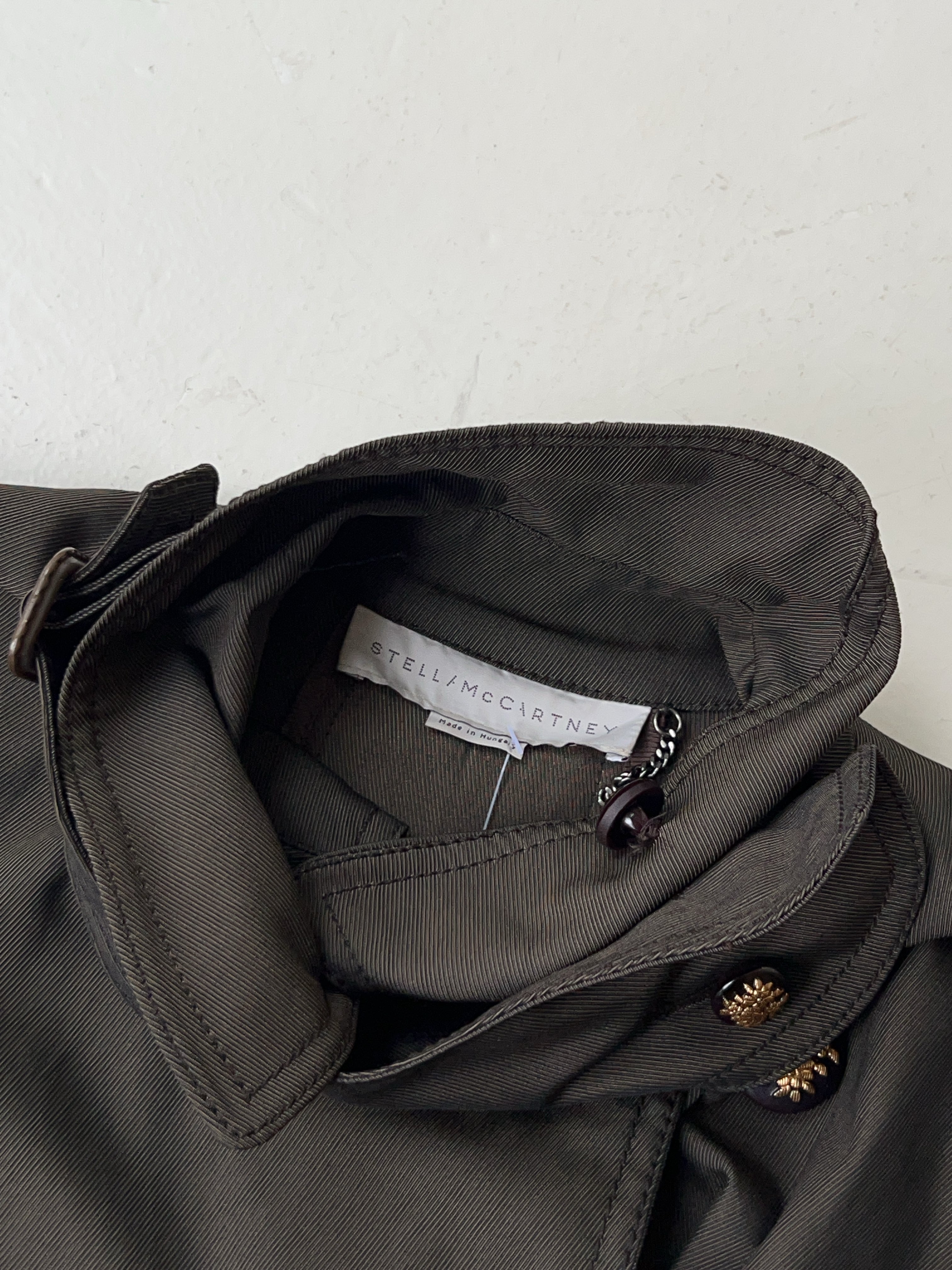 Vintage Stella Mccartney Brown Trench Coat (M)