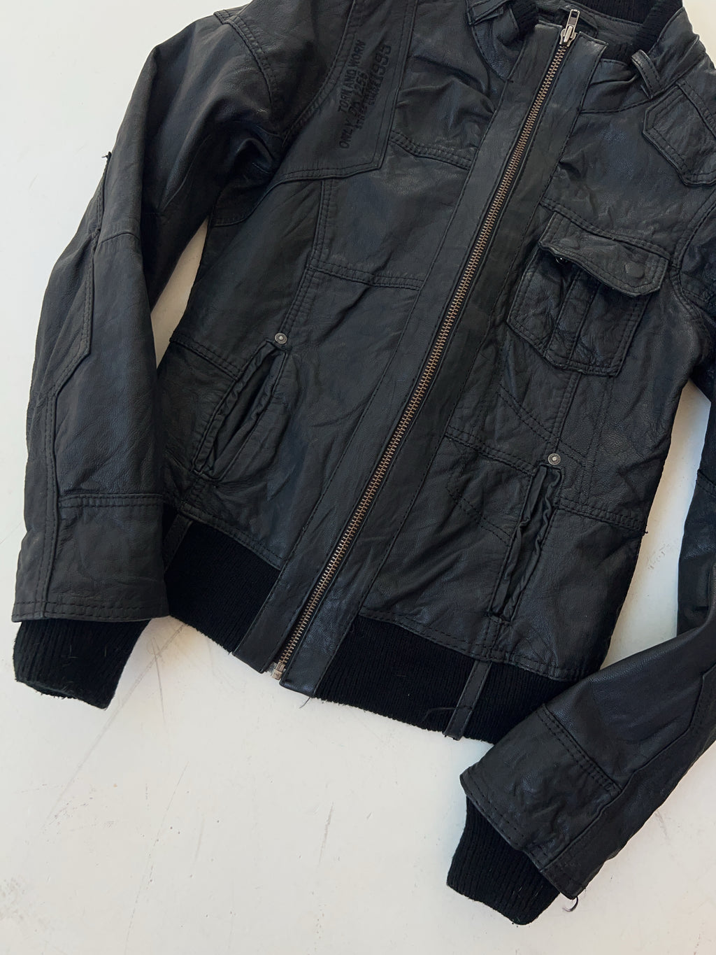 Vintage Only Leder Jacke (S)