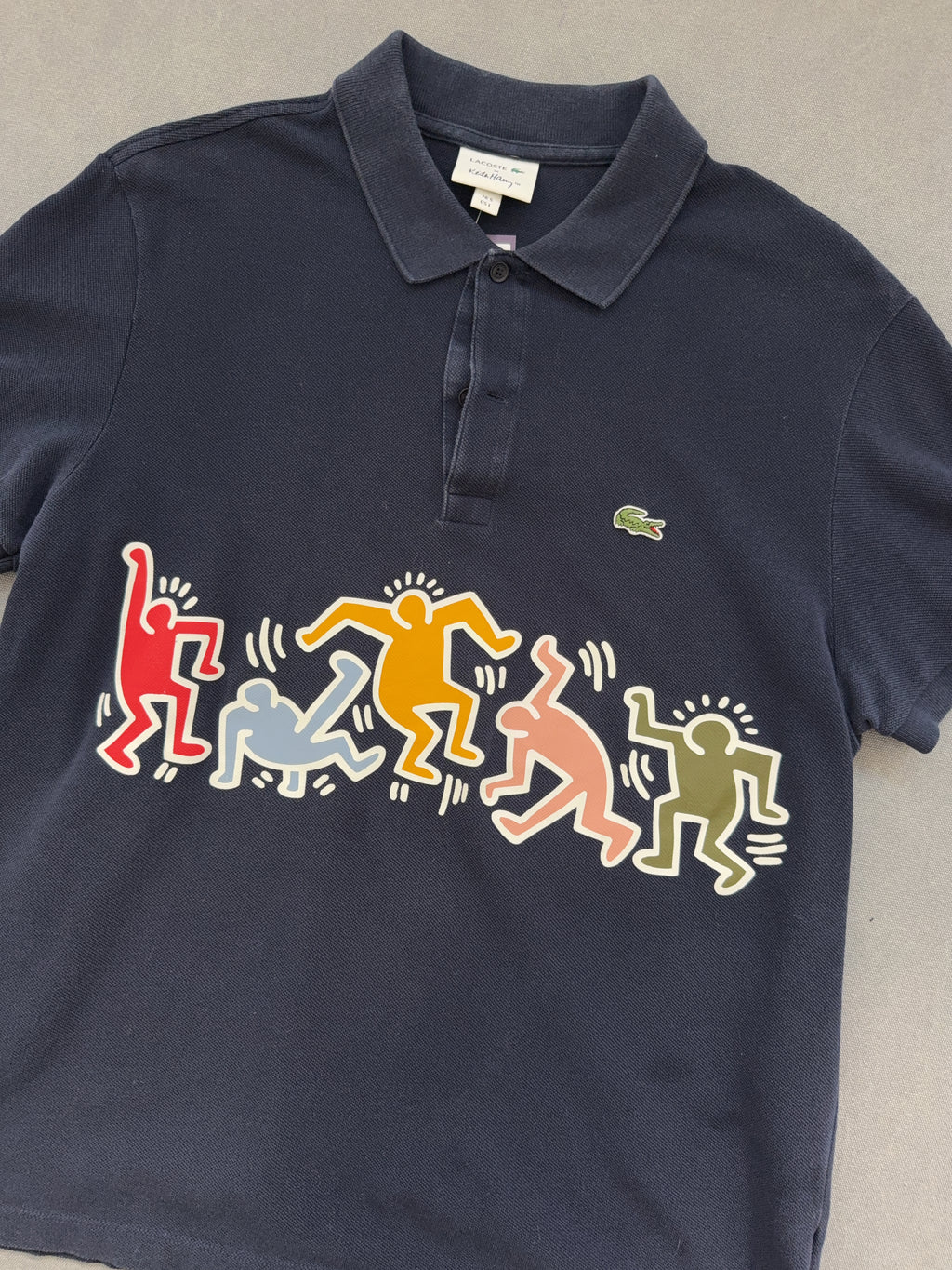 Vintage Lacoste x Keith Haring Poloshirt (L)