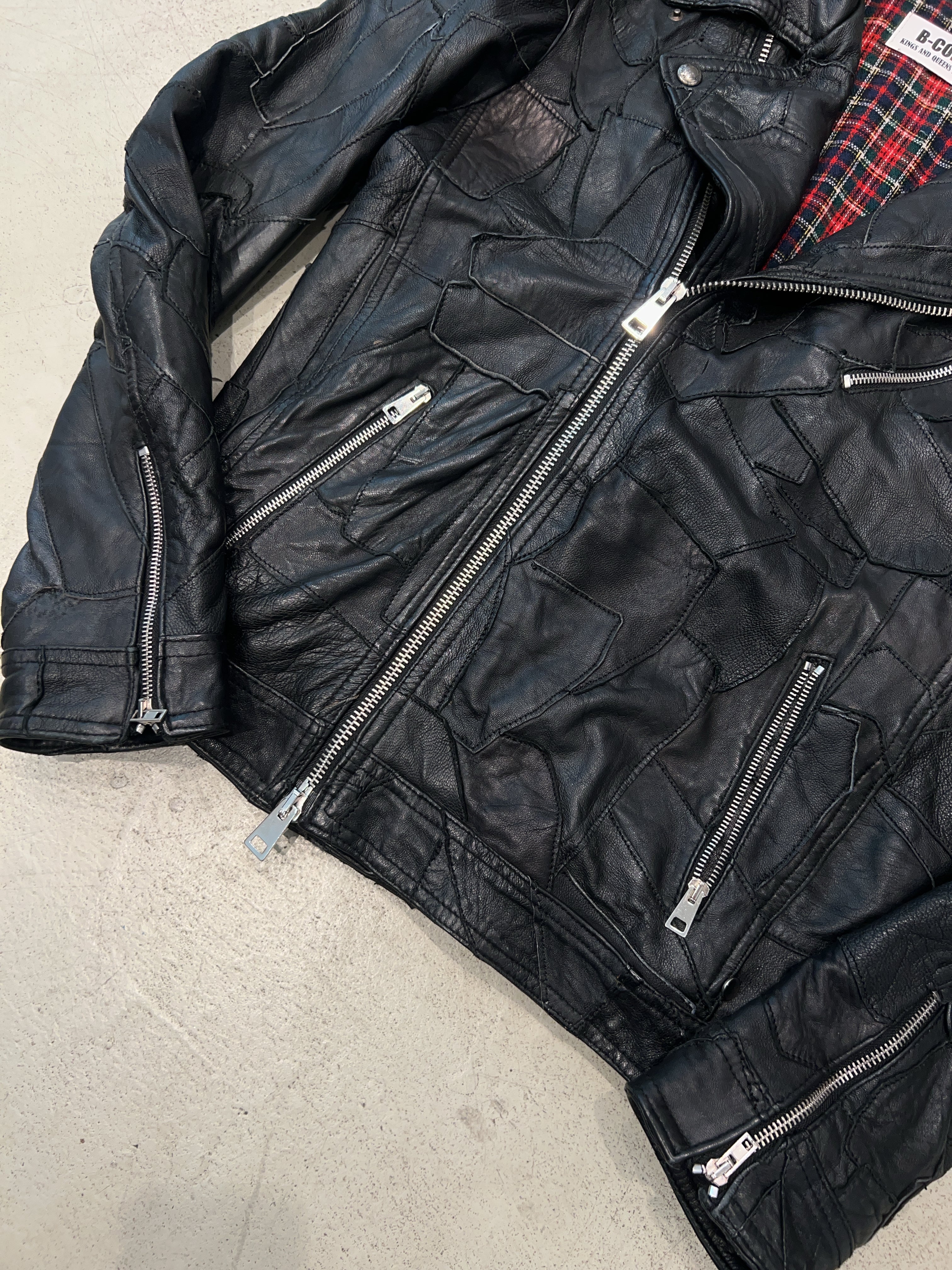 Vintage B-concept Leder Jacke (L)