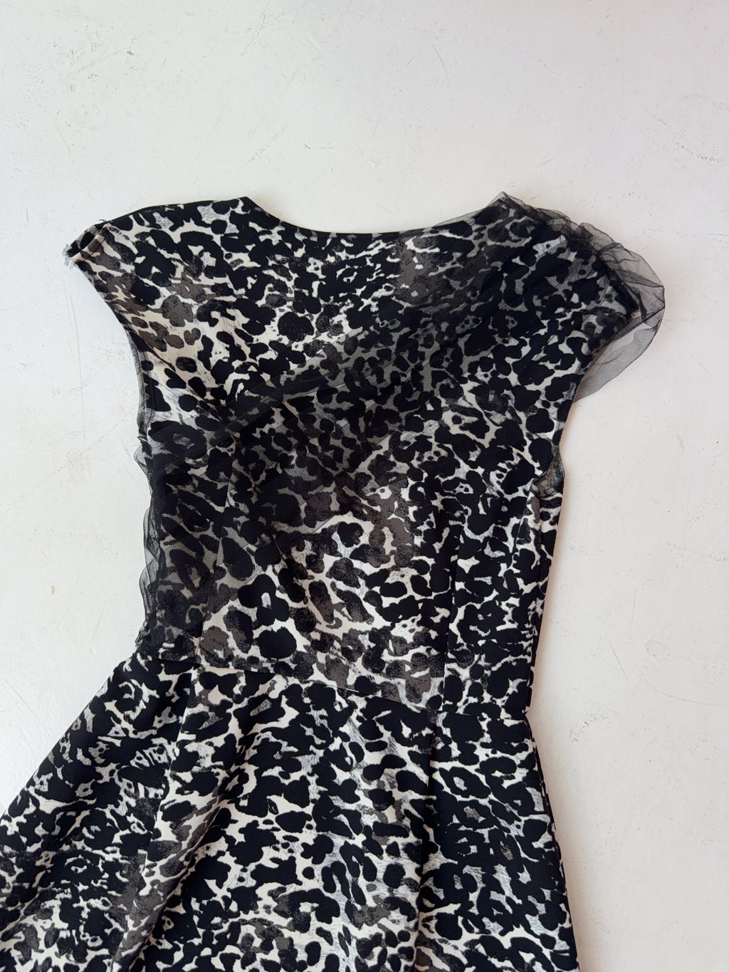 Vintage Denny Rose Leopard Dress (M)