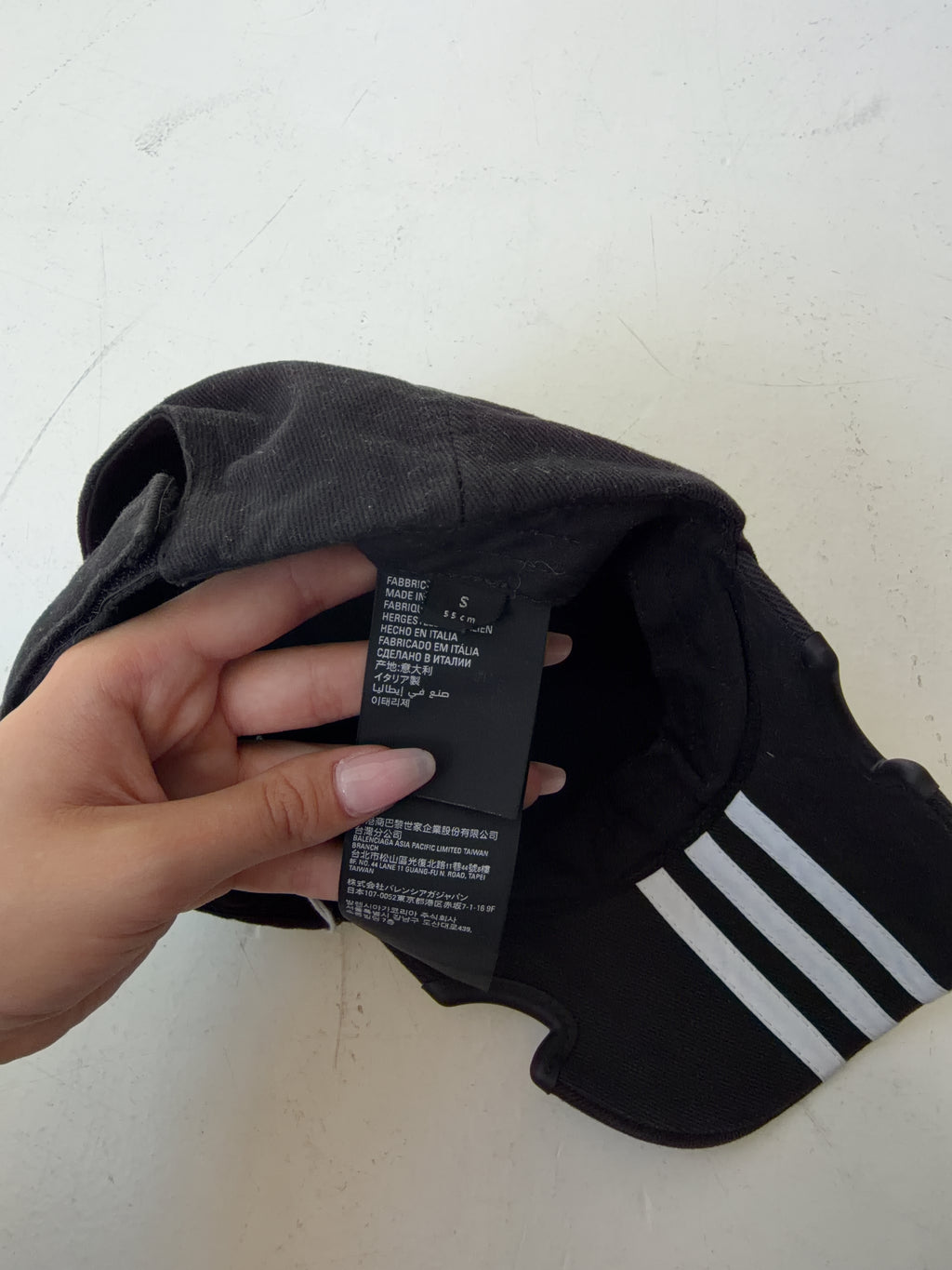 Vintage Balenciaga x Adidas Cut-out Baseball Cap (S)