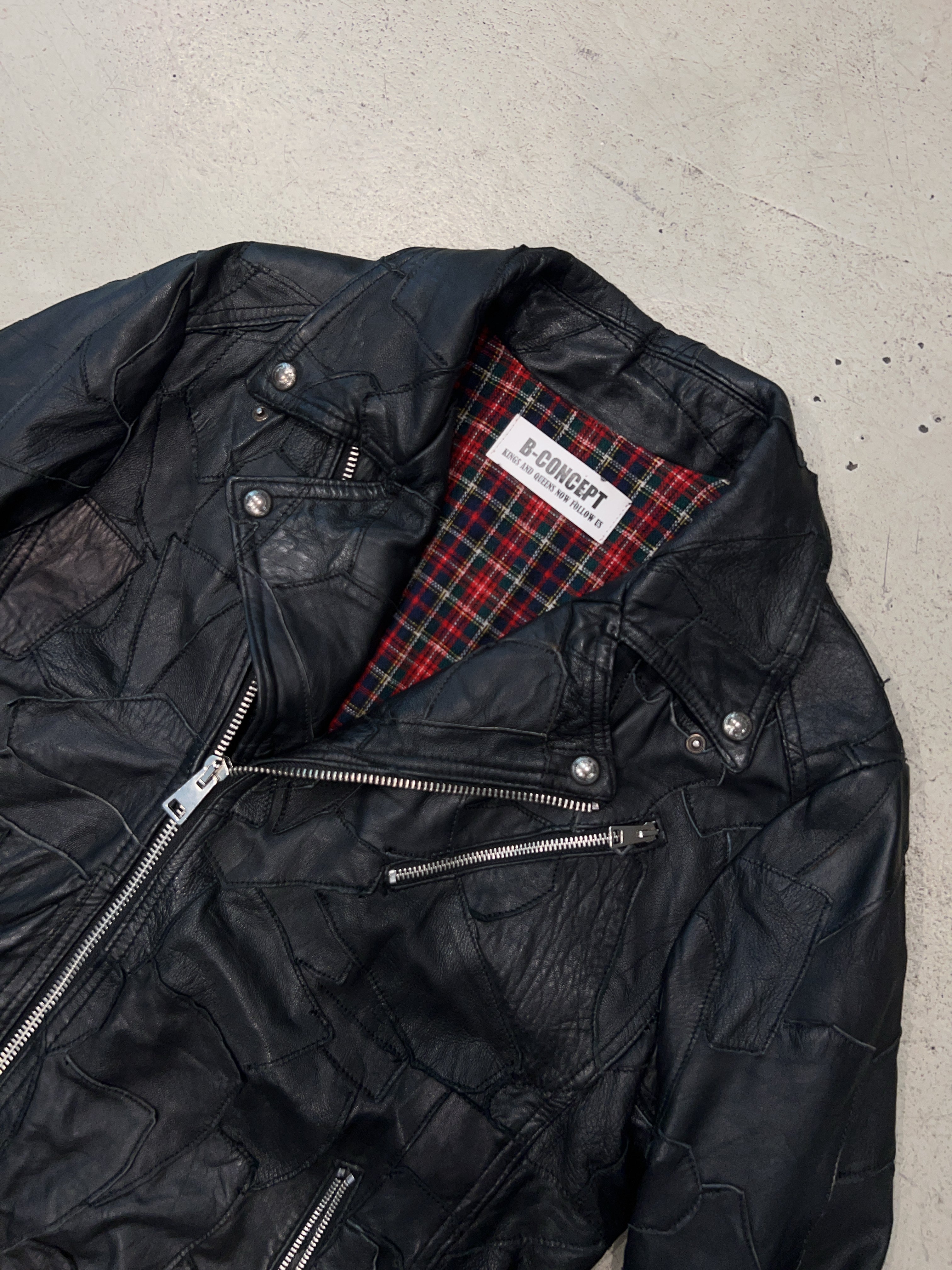 Vintage B-concept Leder Jacke (L)