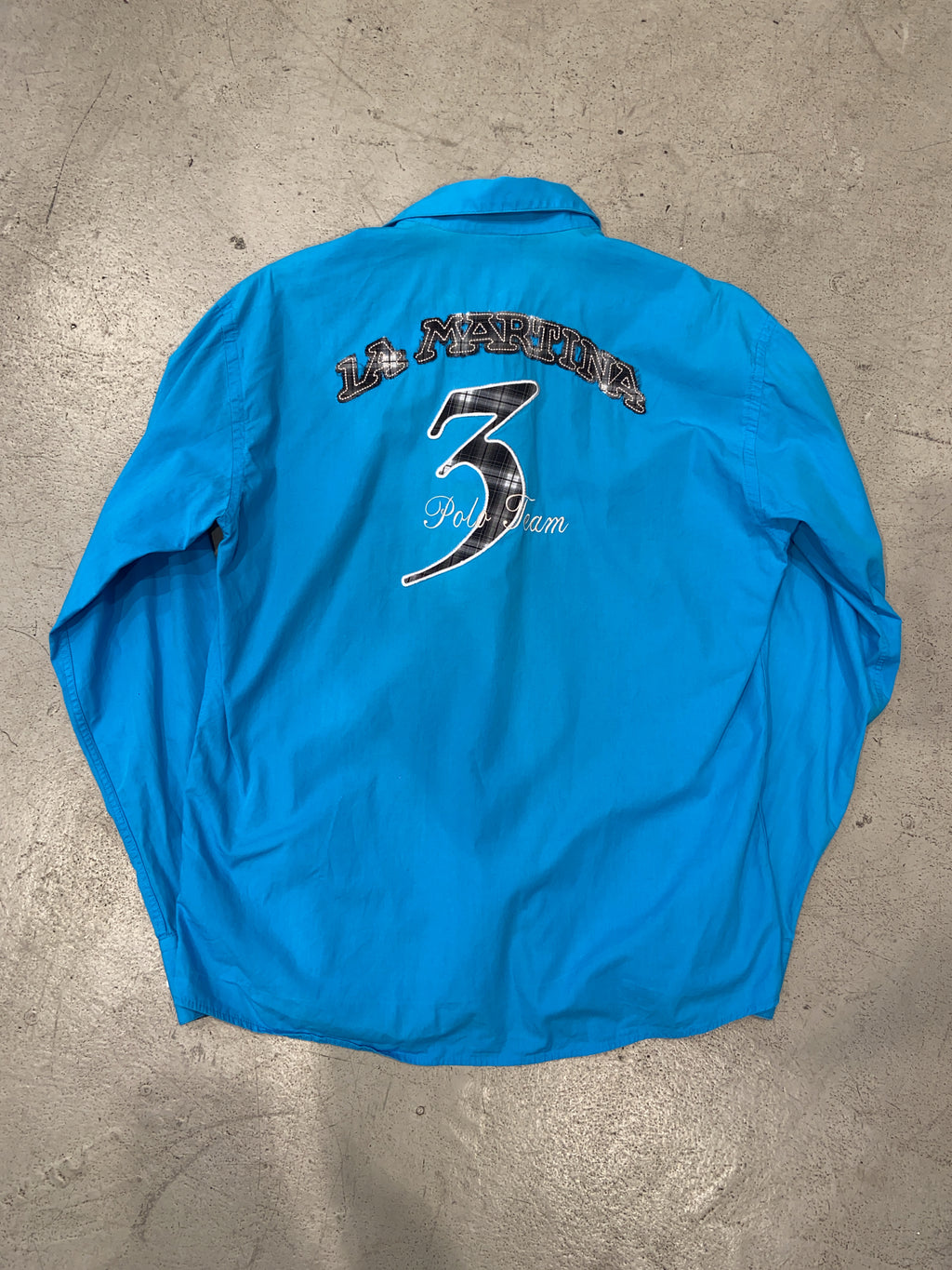 Vintage La Martina Blue Shirt (L)