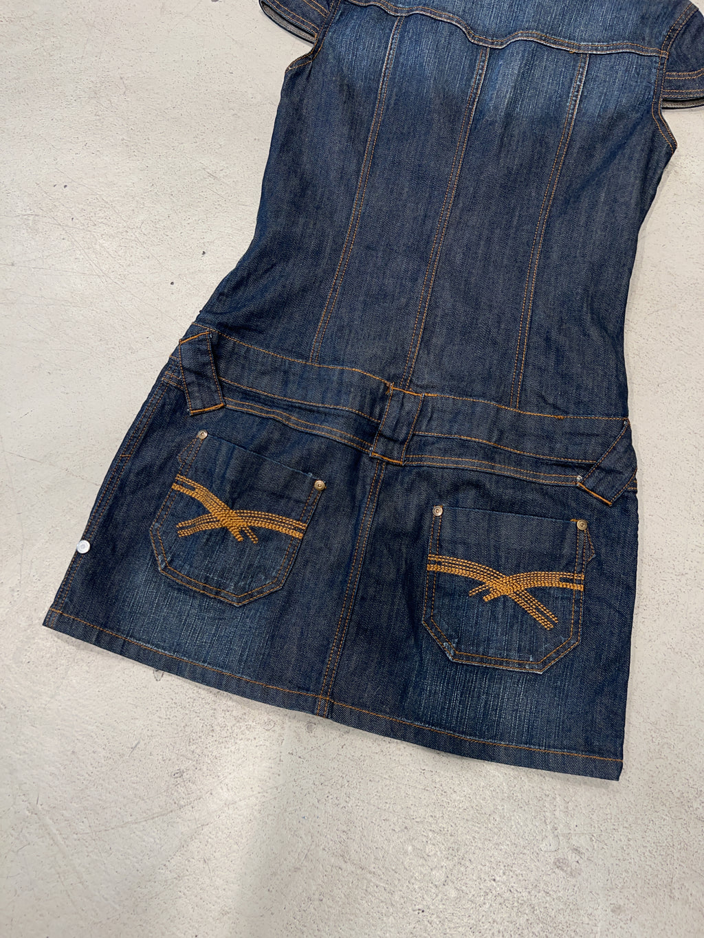 Vintage Denim Dress (S)